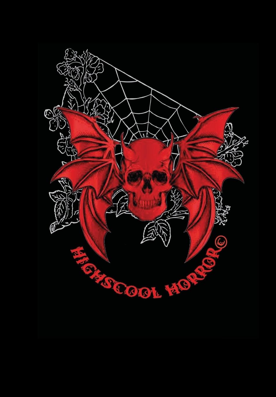 Vorderes Coverbild Highschool Horror Notebook
