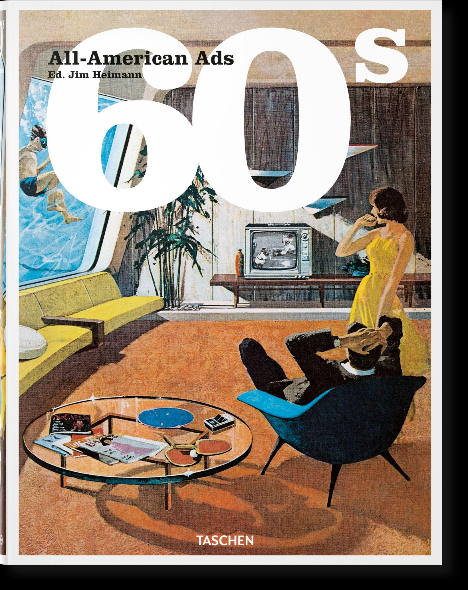 Vorderes Coverbild All-American Ads of the 60s