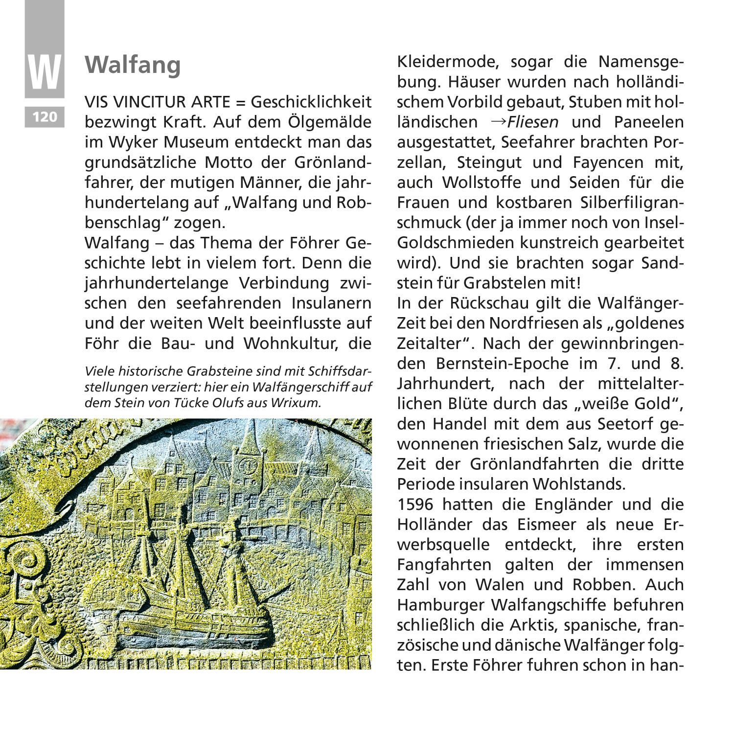 Beispielinhalt (Bild) Kleines Föhr-ABC