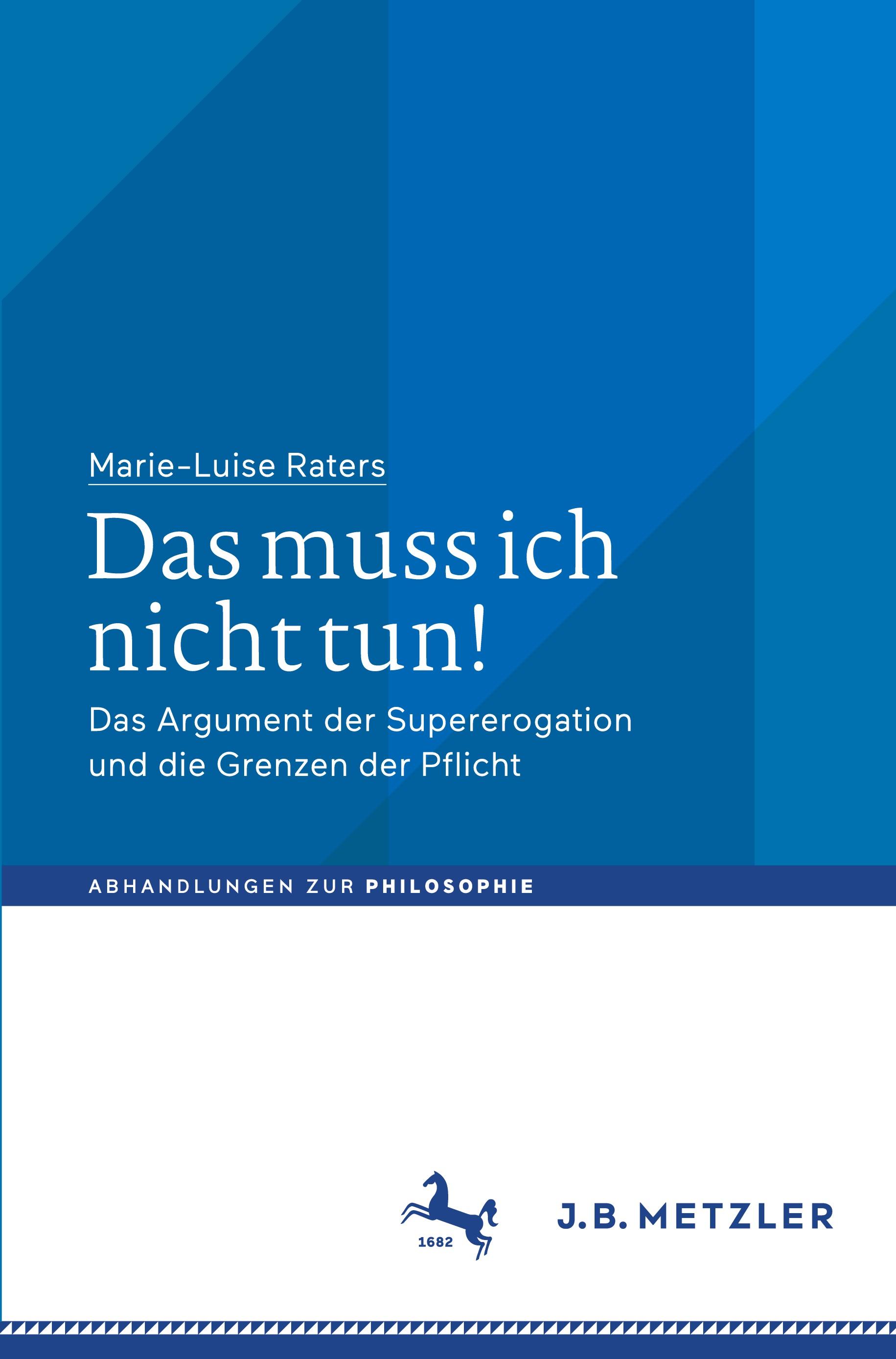 Vorderes Coverbild Das muss ich nicht tun!