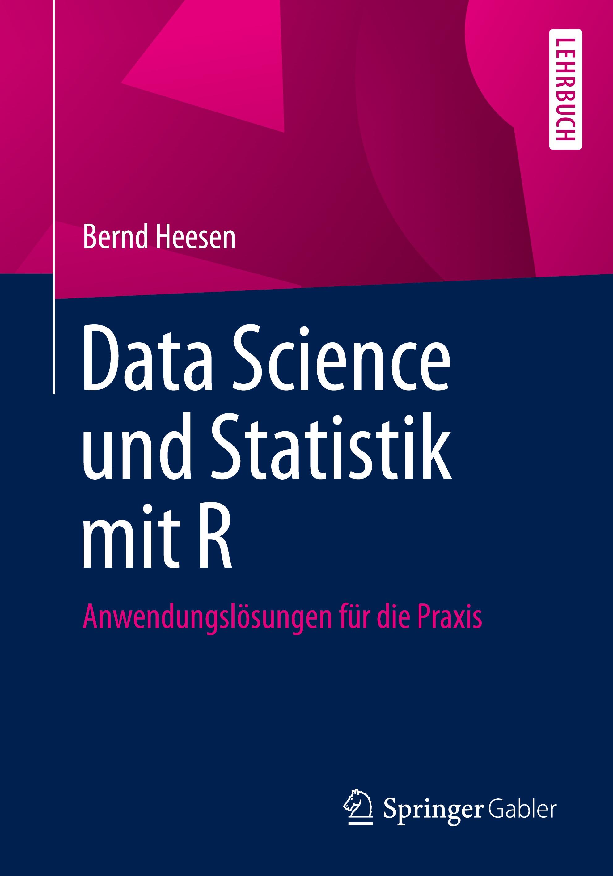 Vorderes Coverbild Data Science und Statistik mit R