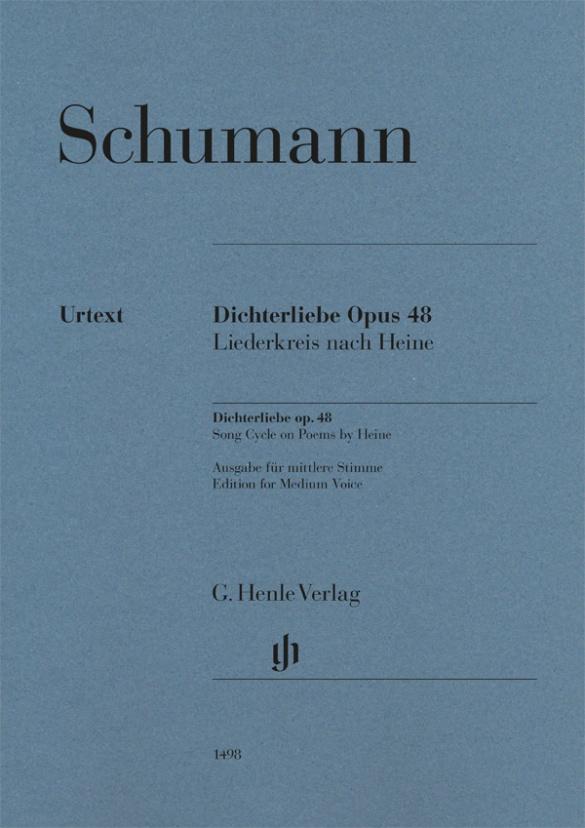 Vorderes Coverbild Dichterliebe op. 48 (Mittlere Stimme)