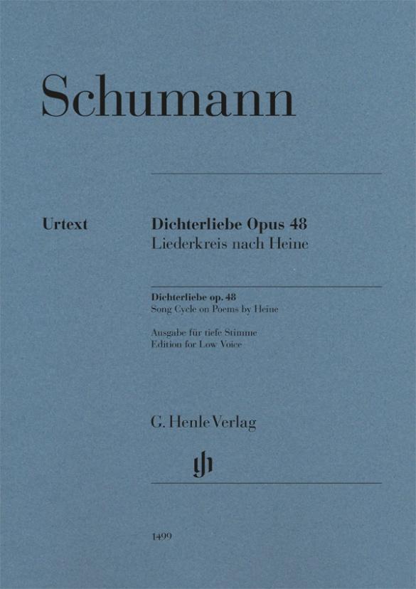 Vorderes Coverbild Schumann, Robert - Dichterliebe op. 48 (Tiefe Stimme)