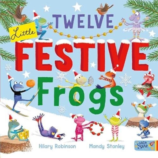 Vorderes Coverbild Twelve Little Festive Frogs