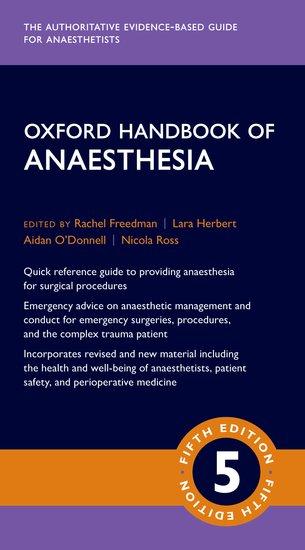 Vorderes Coverbild Oxford Handbook of Anaesthesia