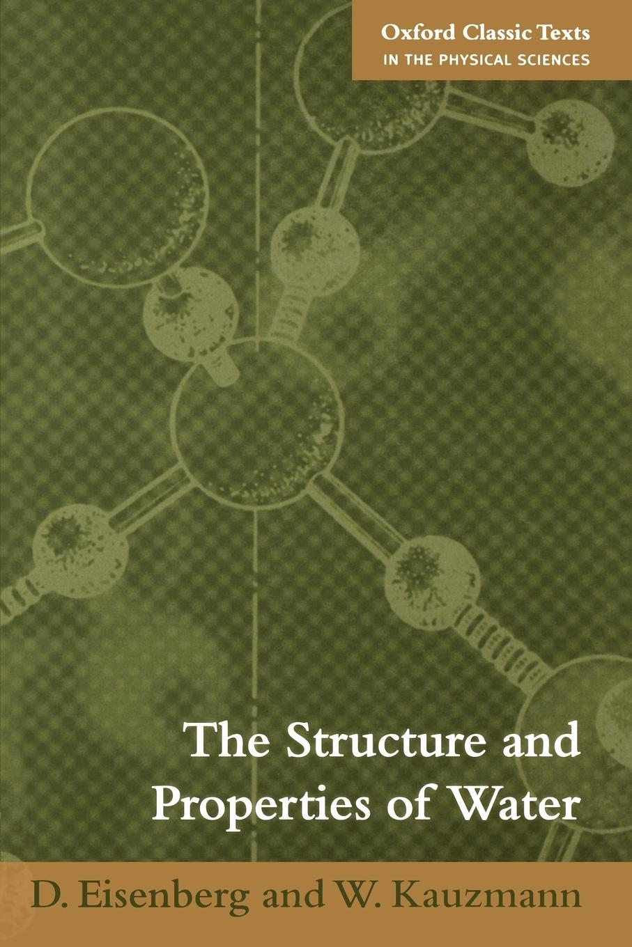 Vorderes Coverbild The Structure and Properties of Water