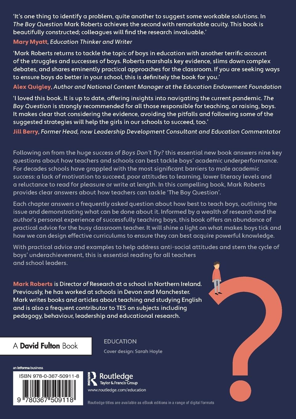 Rückseitencover The Boy Question