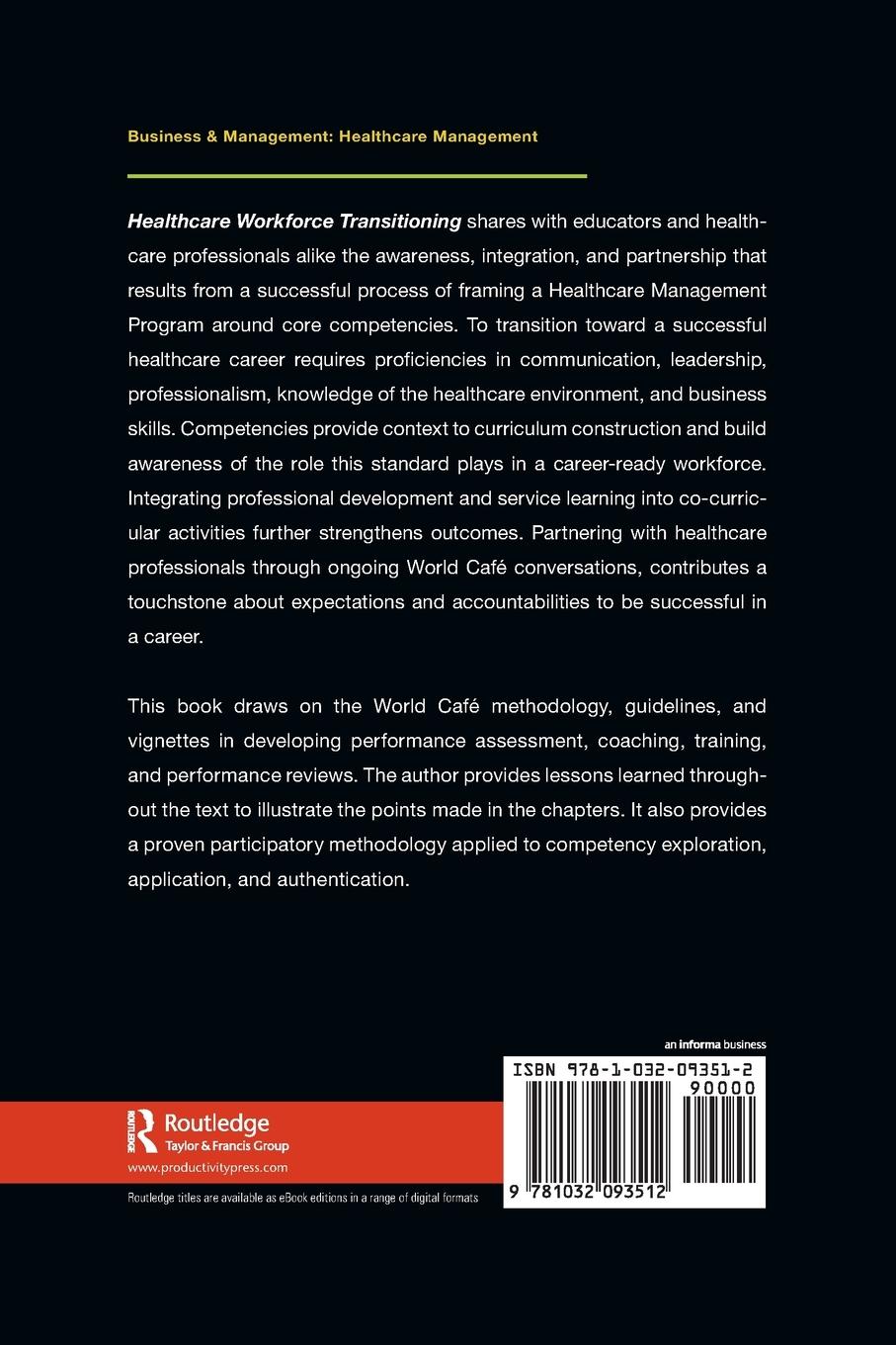 Rückseitencover Healthcare Workforce Transitioning