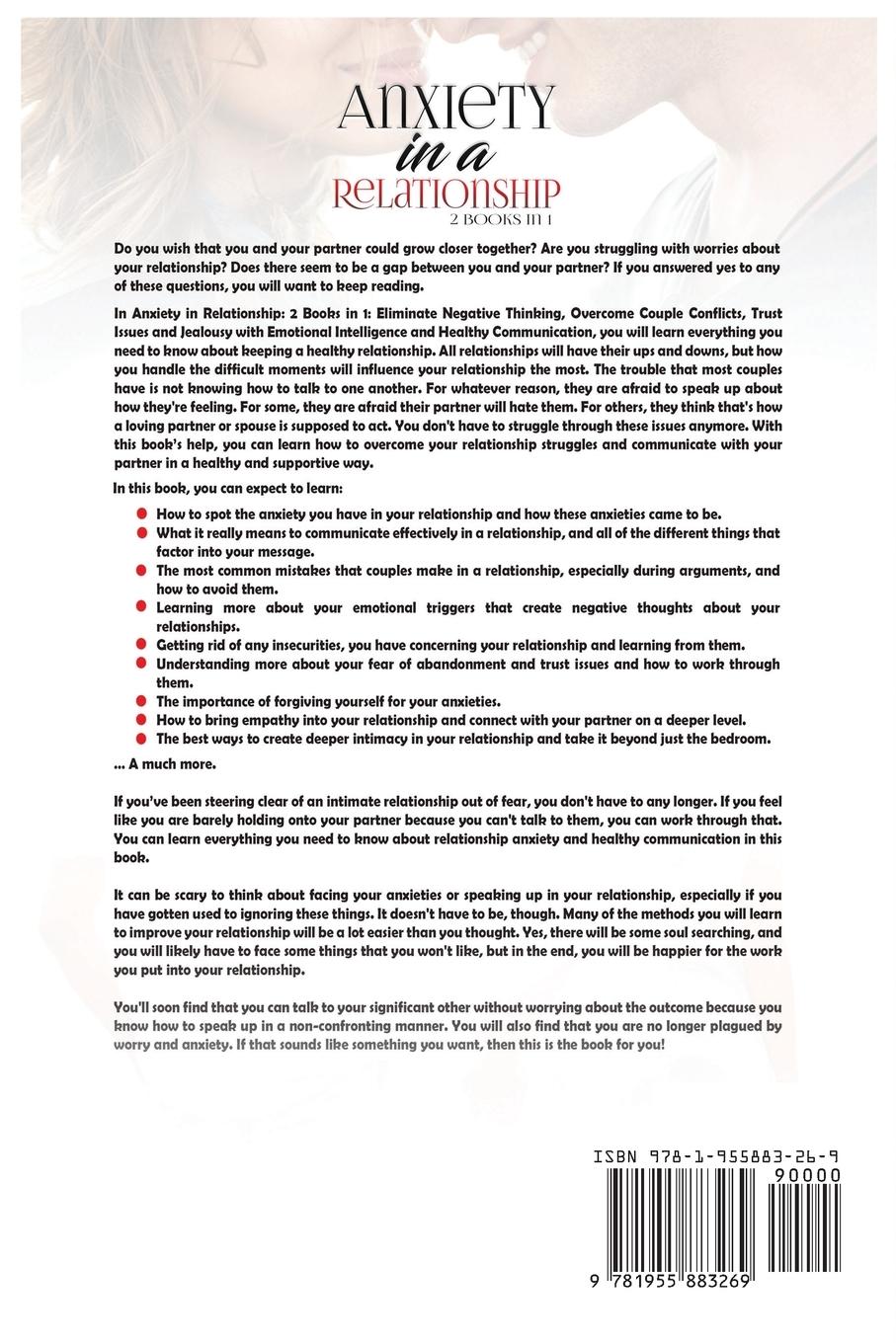 Rückseitencover Anxiety in a Relationship