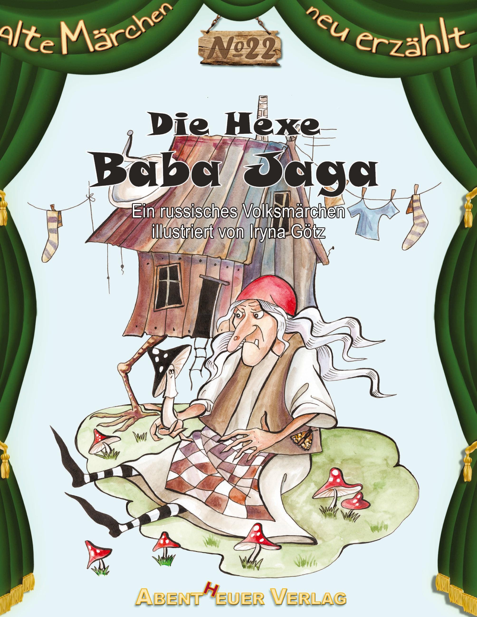 Vorderes Coverbild Die Hexe Baba Jaga
