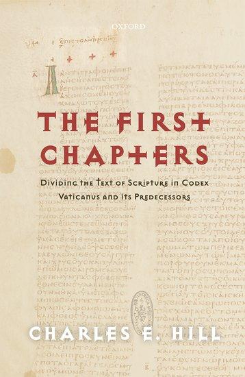 Vorderes Coverbild The First Chapters