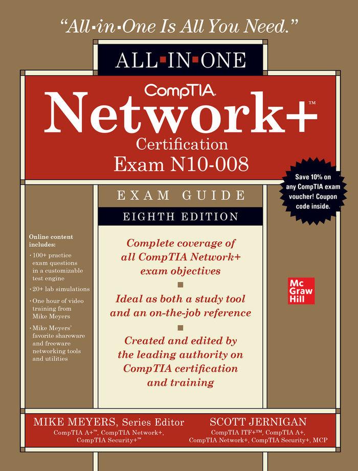 Vorderes Coverbild CompTIA Network+ Certification All-in-One Exam Guide, Eighth Edition (Exam N10-008)