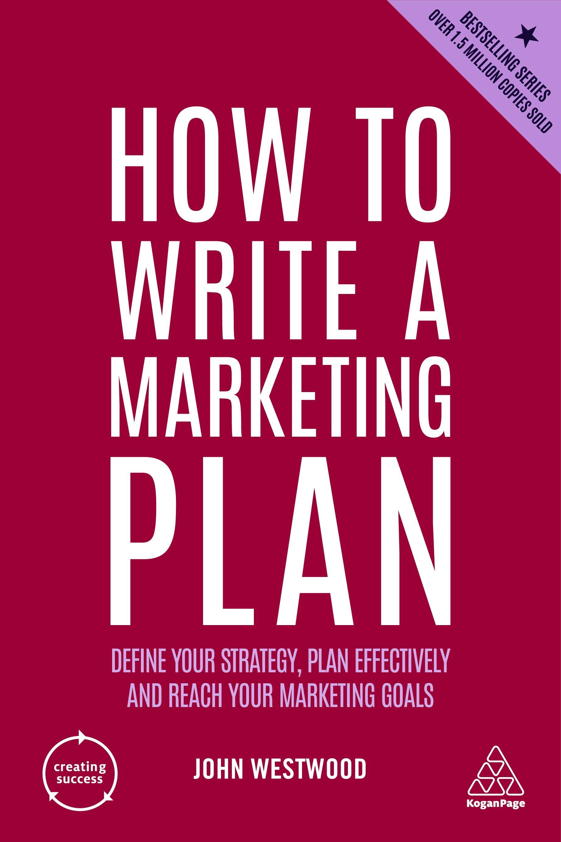 Vorderes Coverbild How to Write a Marketing Plan