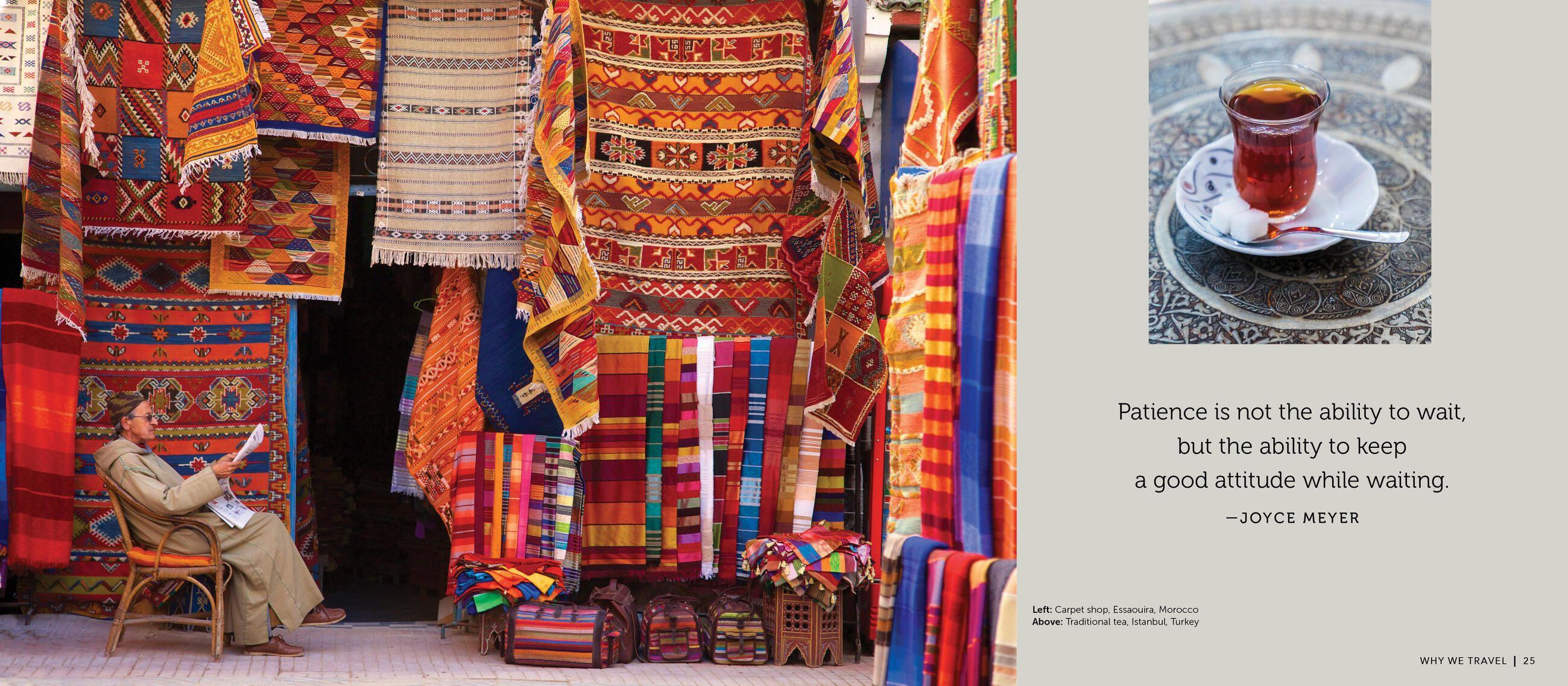 Beispielinhalt (Bild) Why We Travel