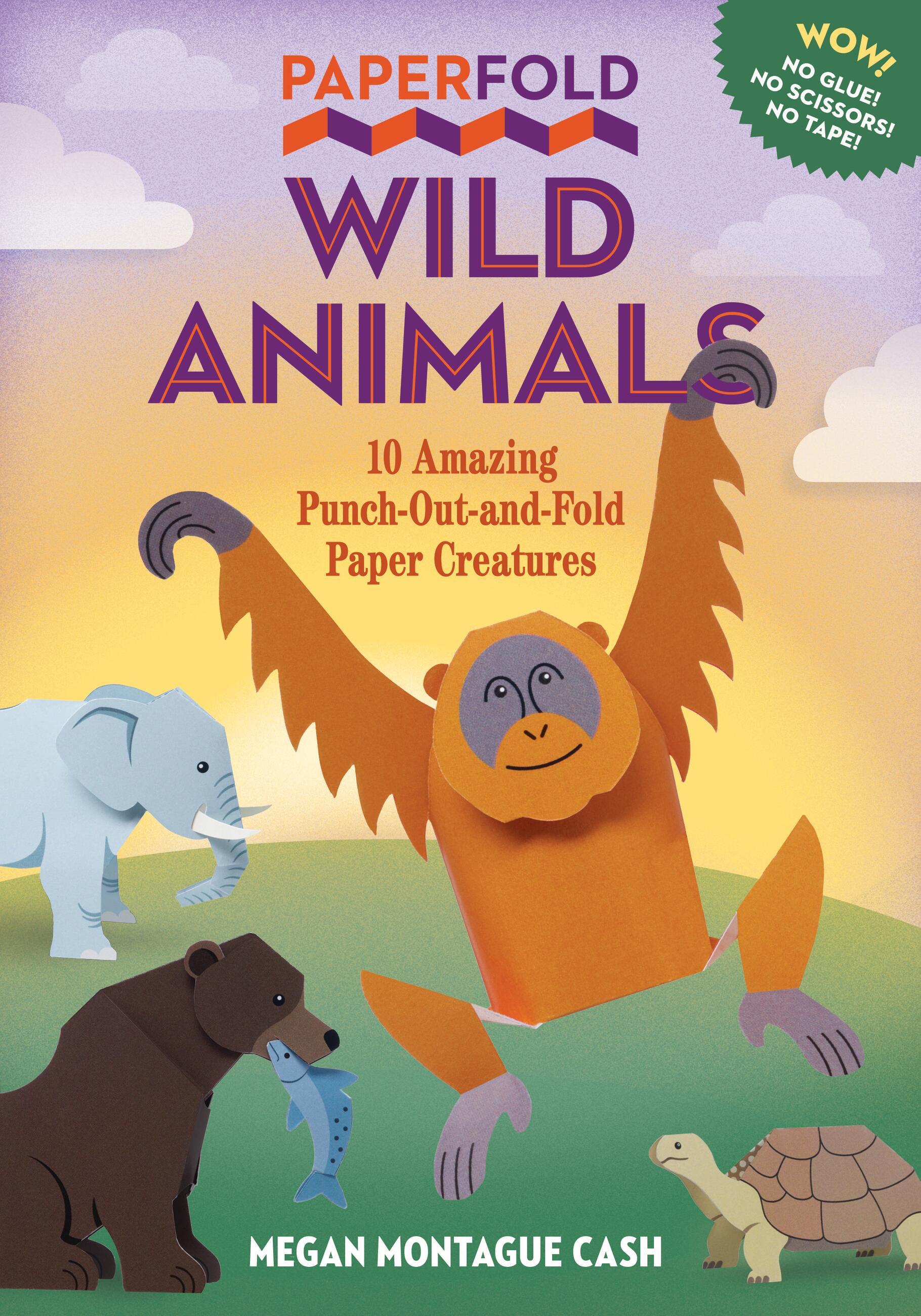 Vorderes Coverbild Paperfold Wild Animals