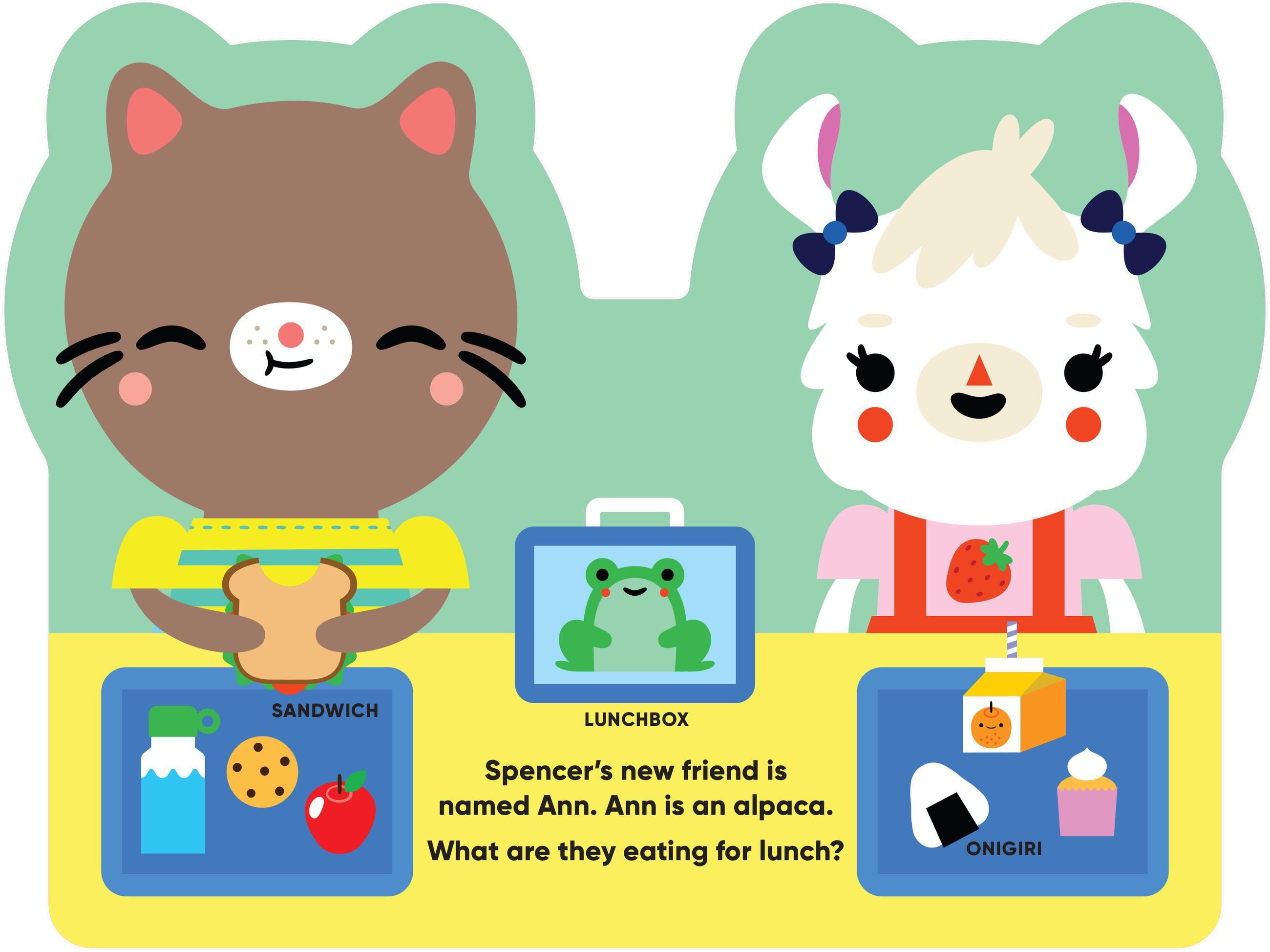 Beispielinhalt (Bild) Spencer Goes to School