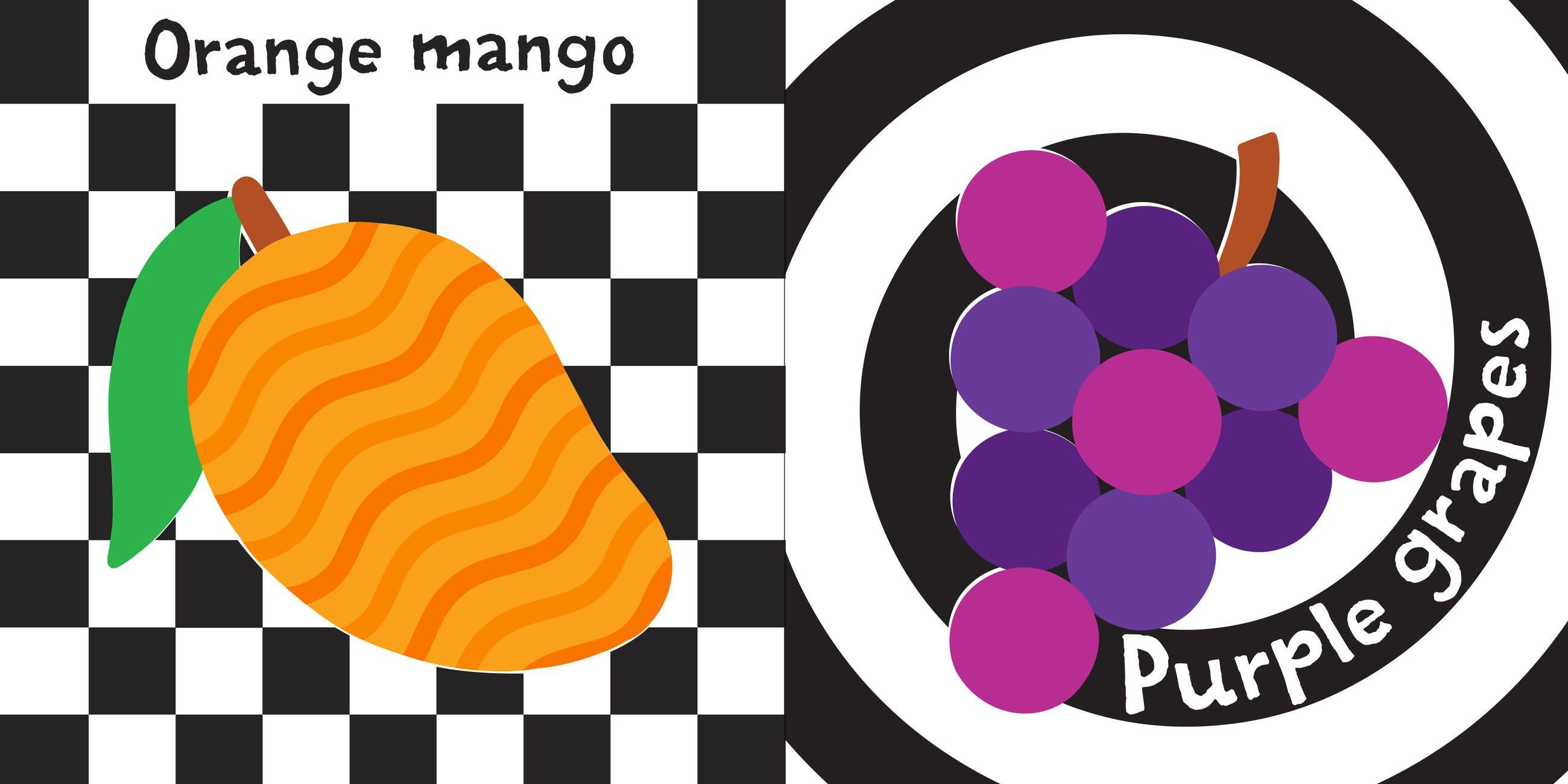 Beispielinhalt (Bild) Indestructibles: Taste the Fruit! (High Color High Contrast)