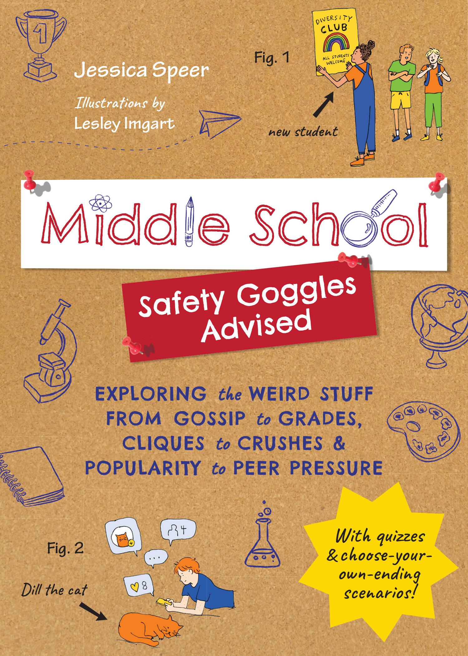 Vorderes Coverbild Middle School--Safety Goggles Advised