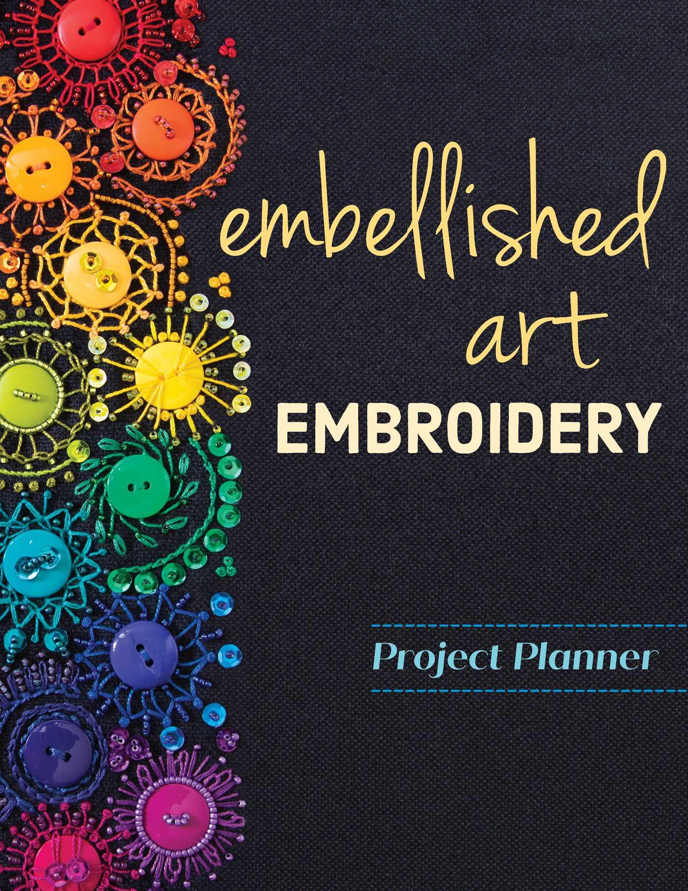 Vorderes Coverbild Embellished Art Embroidery Project Planner