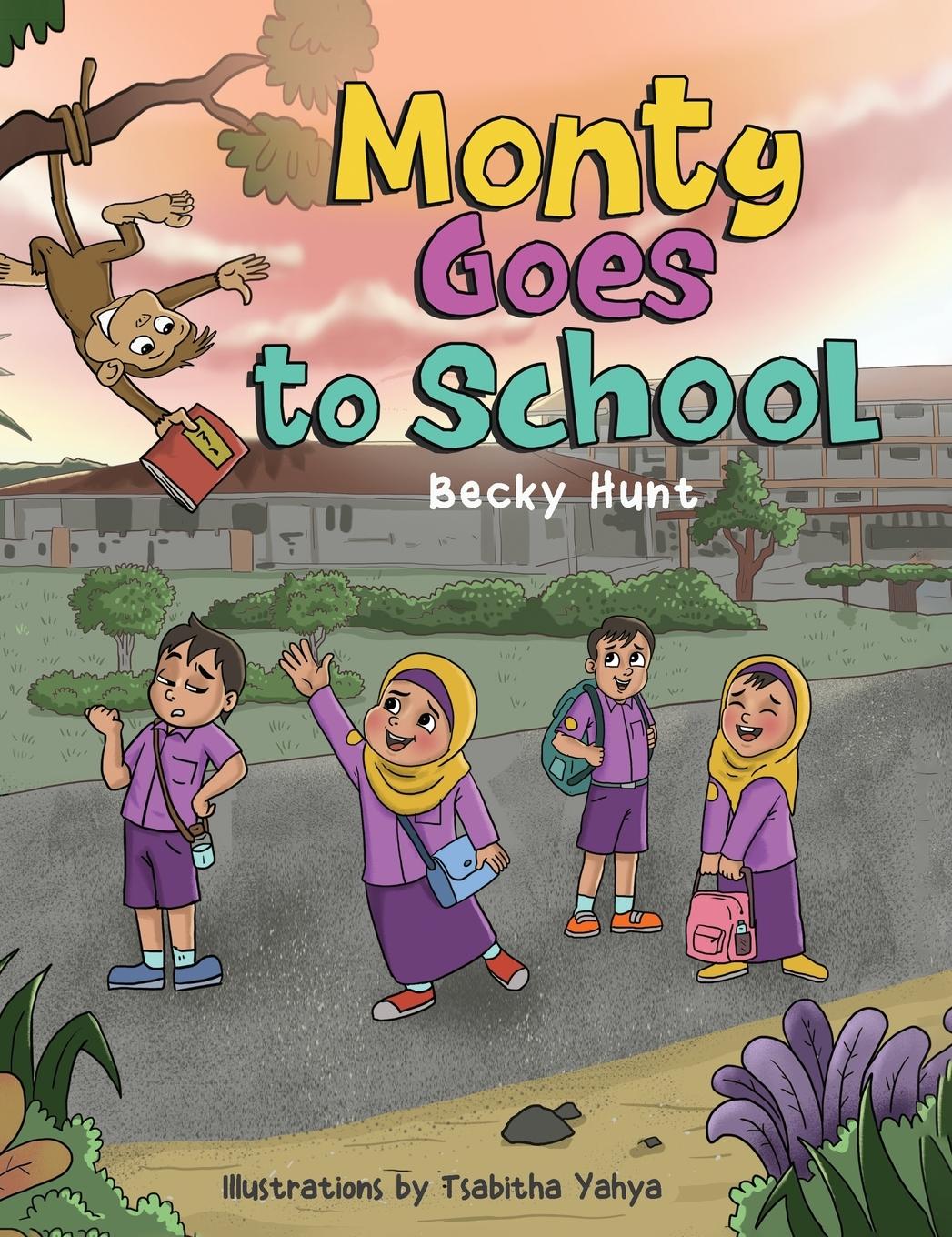 Vorderes Coverbild Monty Goes to School