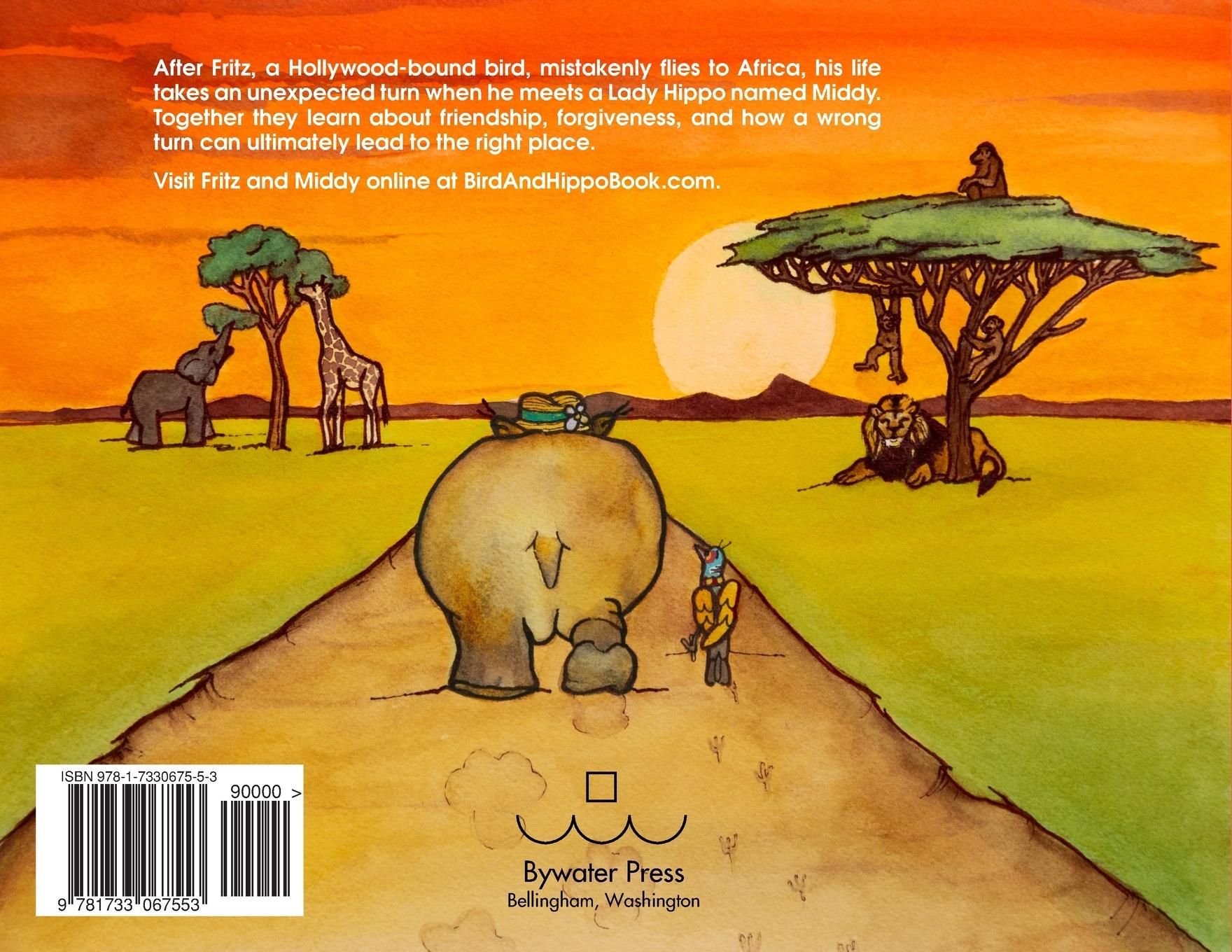 Rückseitencover The Bird and The Hippo (with Workbook)