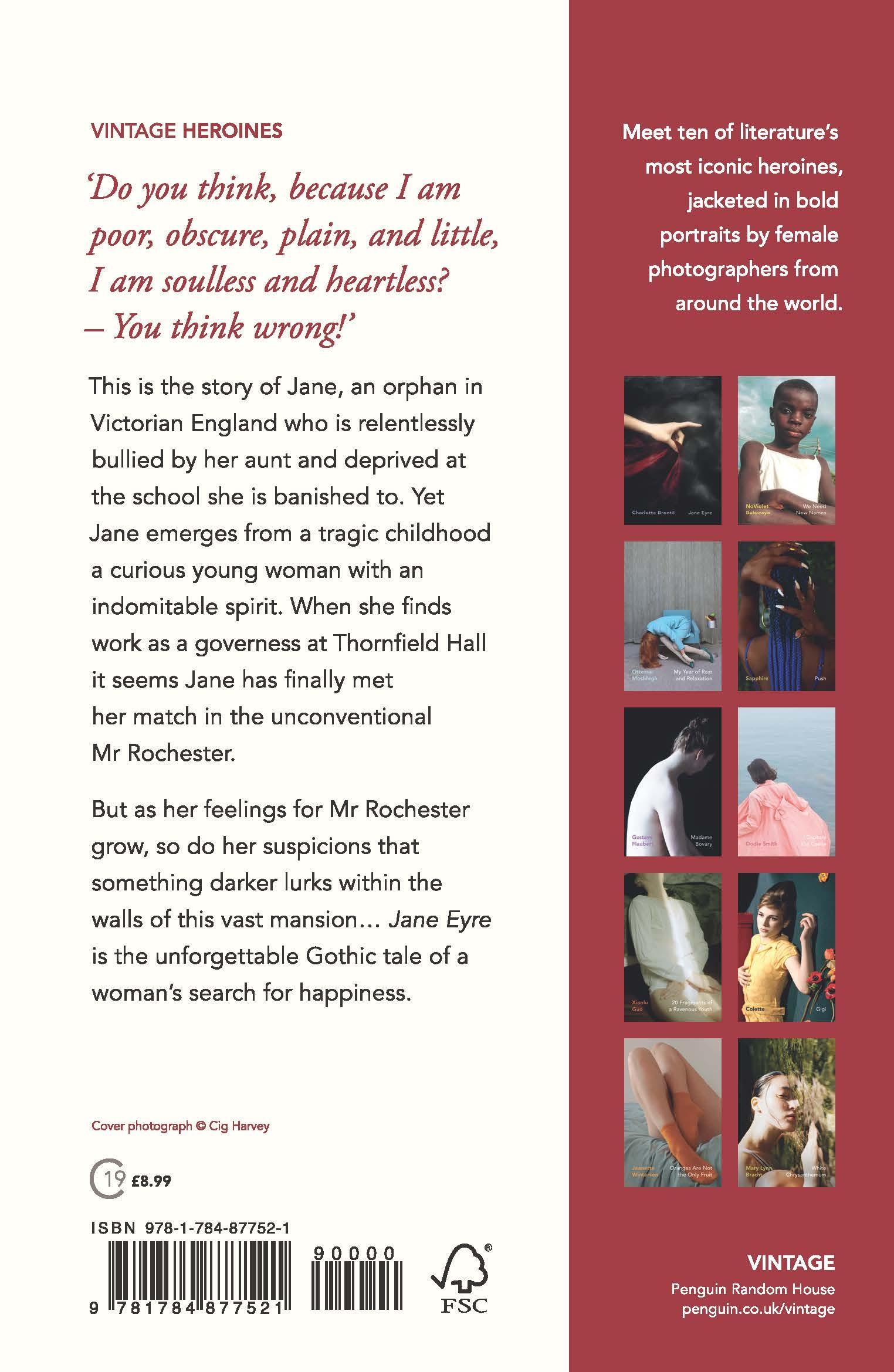 Rückseitencover Jane Eyre