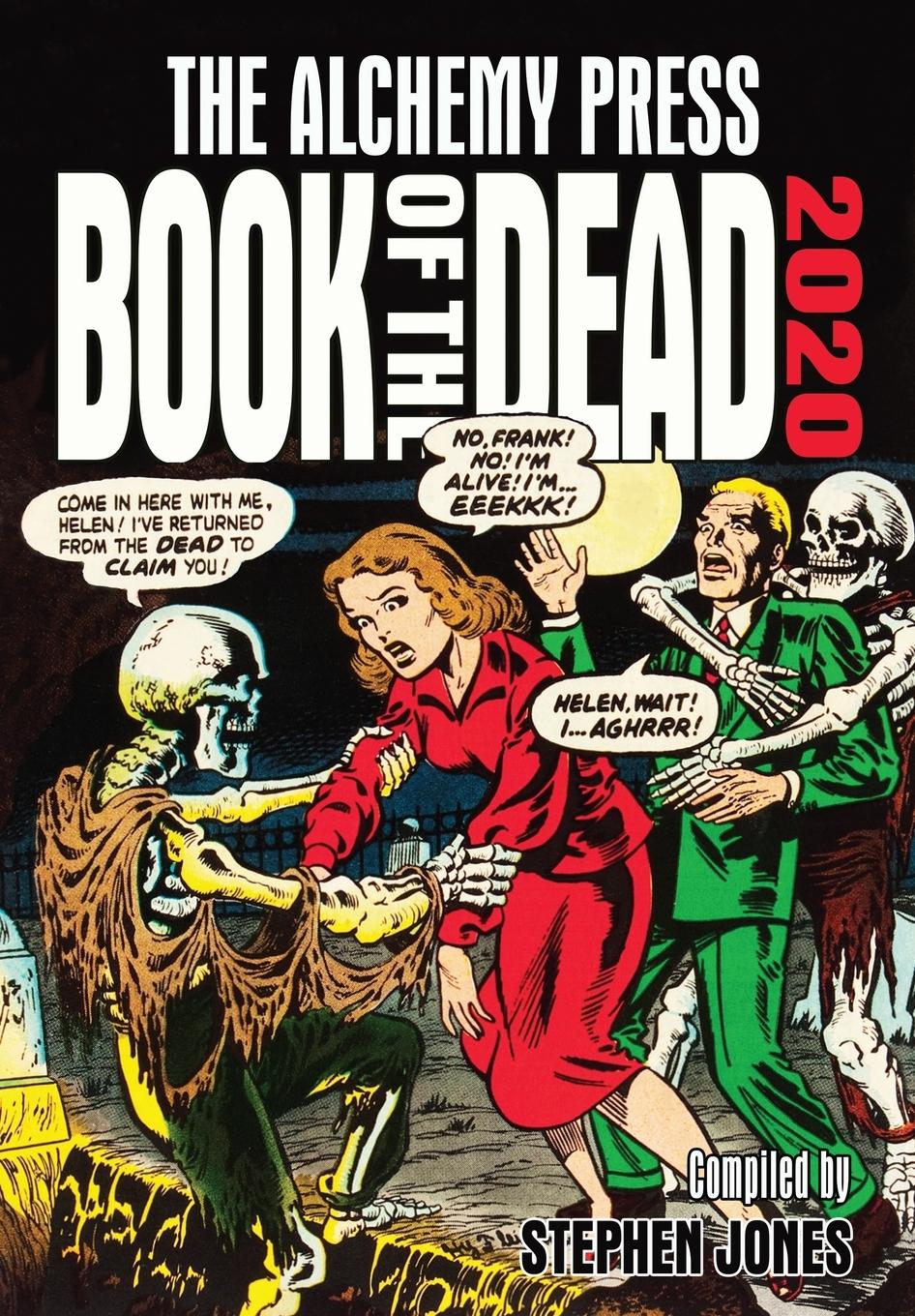 Vorderes Coverbild Alchemy Press Book of the Dead 2020