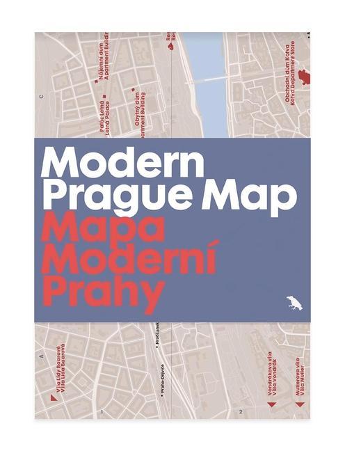Vorderes Coverbild Modern Prague Map