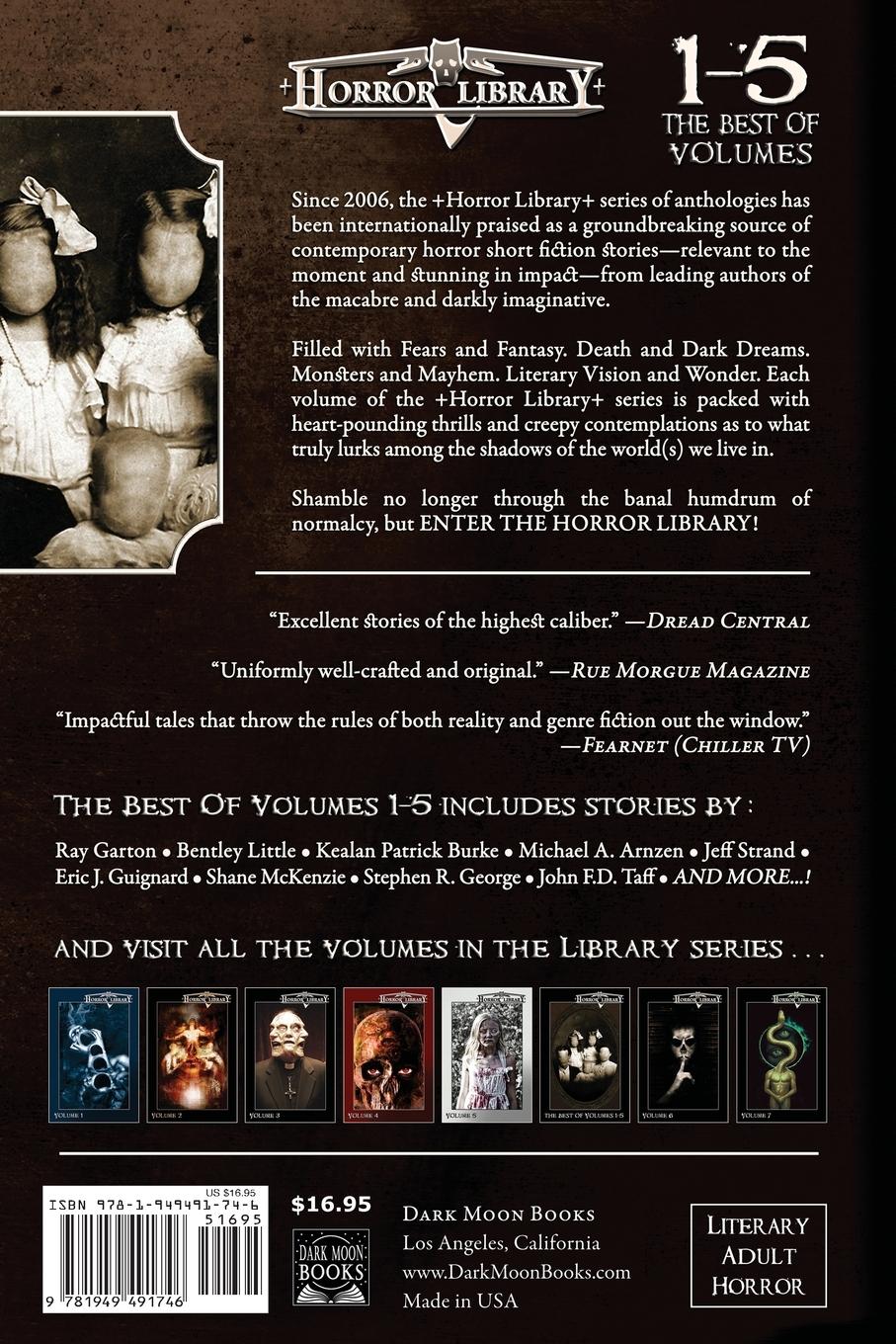 Rückseitencover The Best of Horror Library
