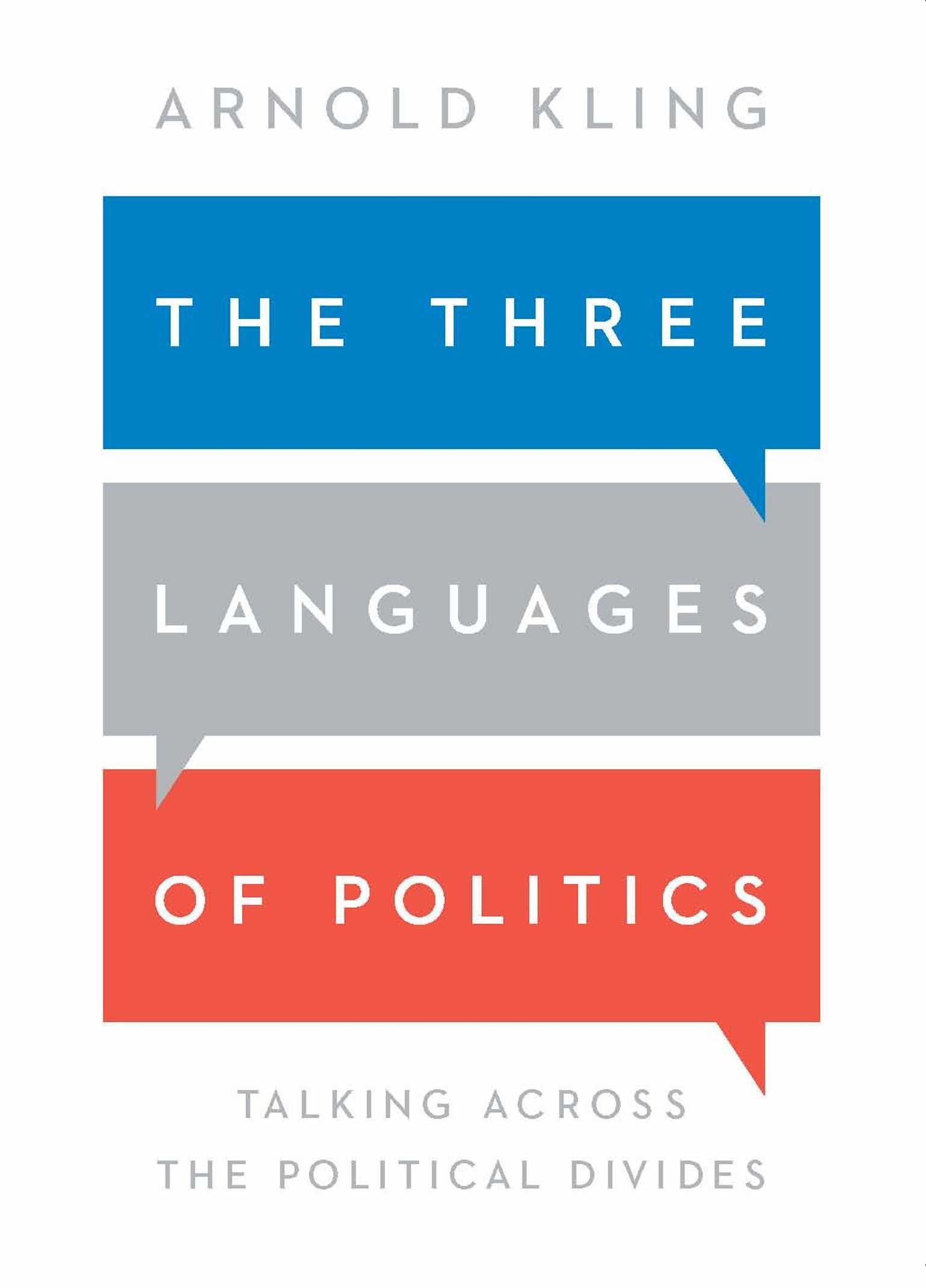 Vorderes Coverbild The Three Languages of Politics