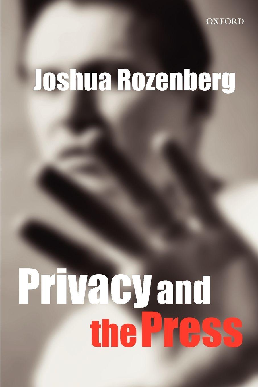 Vorderes Coverbild Privacy and the Press