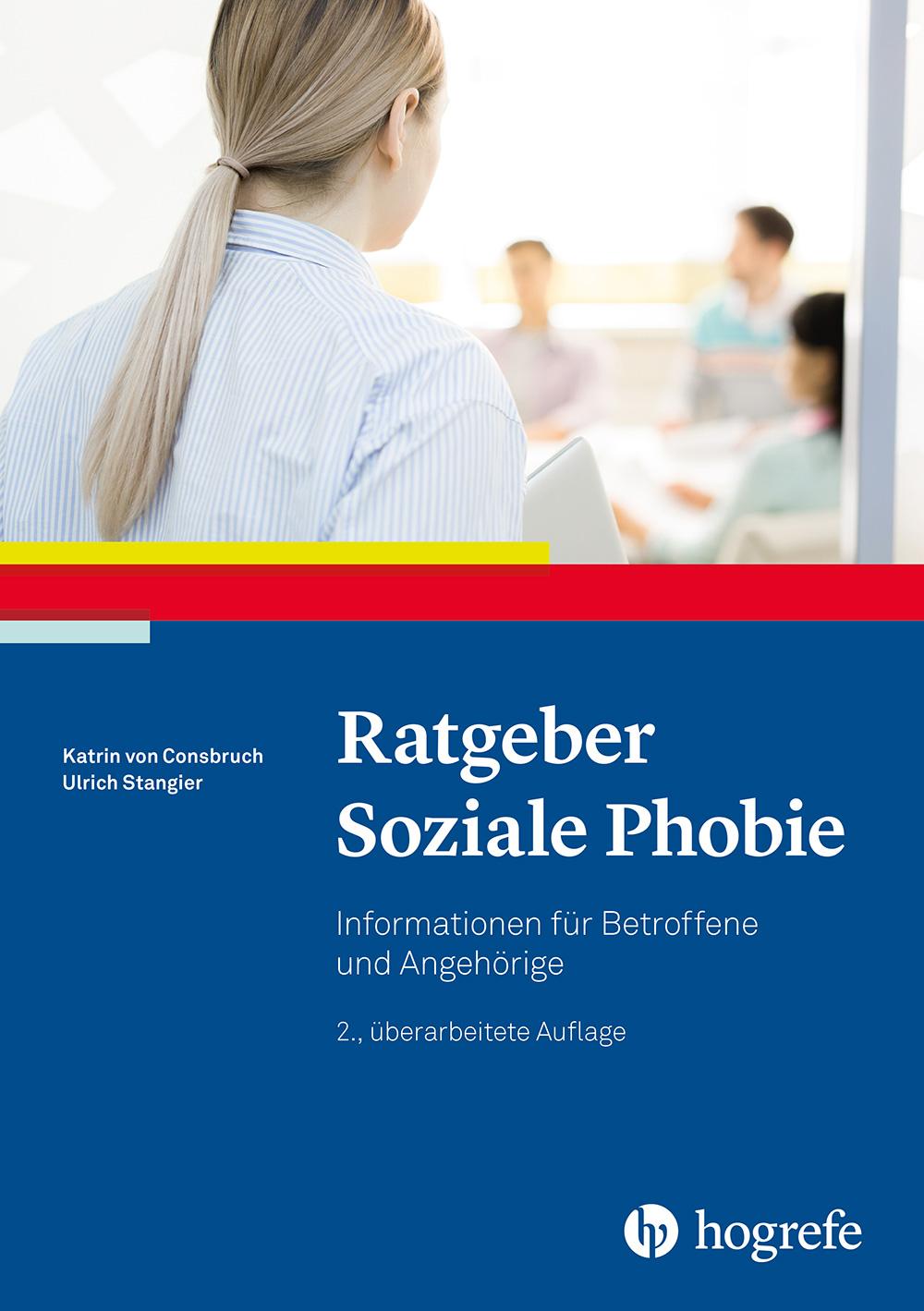 Vorderes Coverbild Ratgeber Soziale Phobie