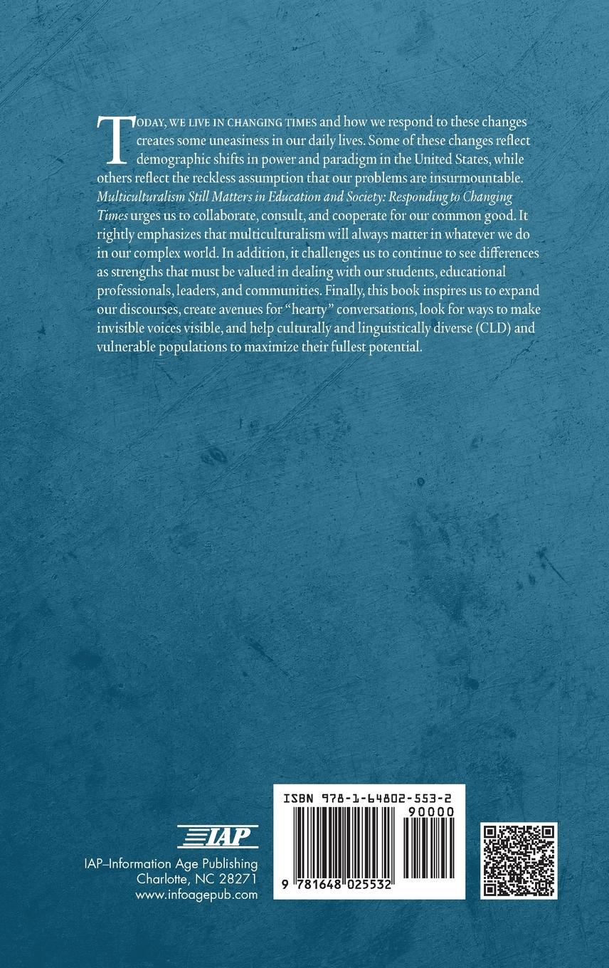 Rückseitencover Multiculturalism Still Matters in Education and Society
