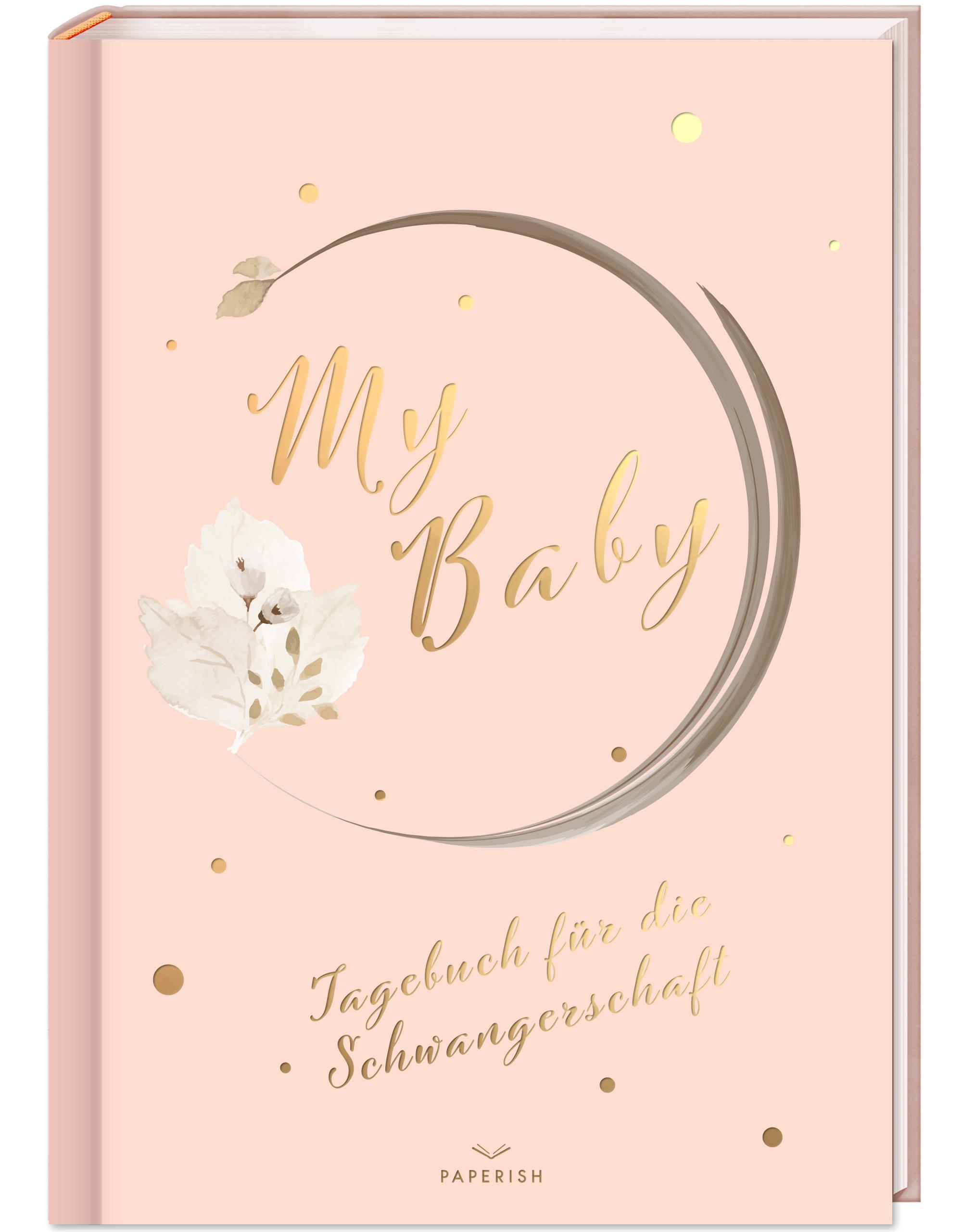 Vorderes Coverbild My Baby - Tagebuch für die Schwangerschaft