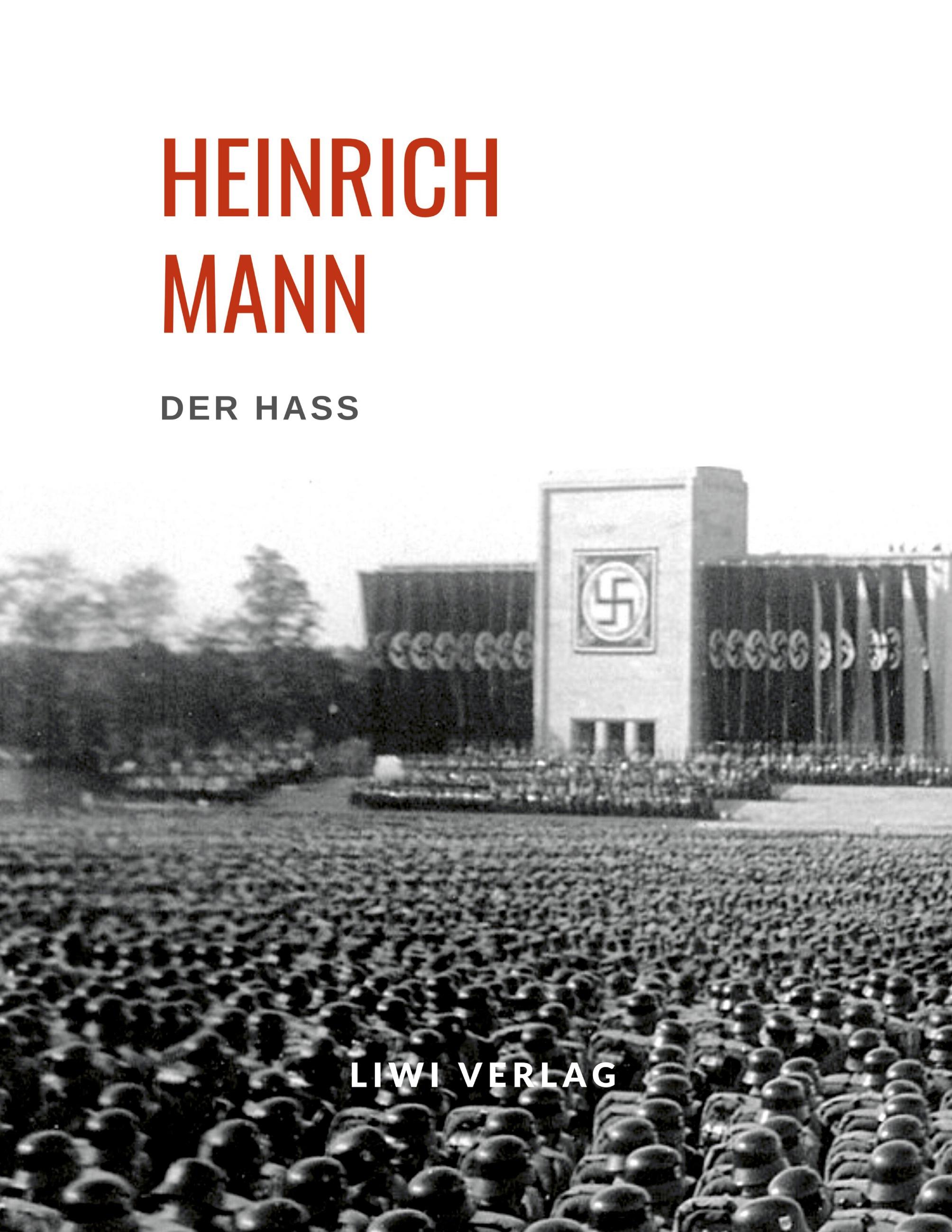 Vorderes Coverbild Heinrich Mann: Der Haß