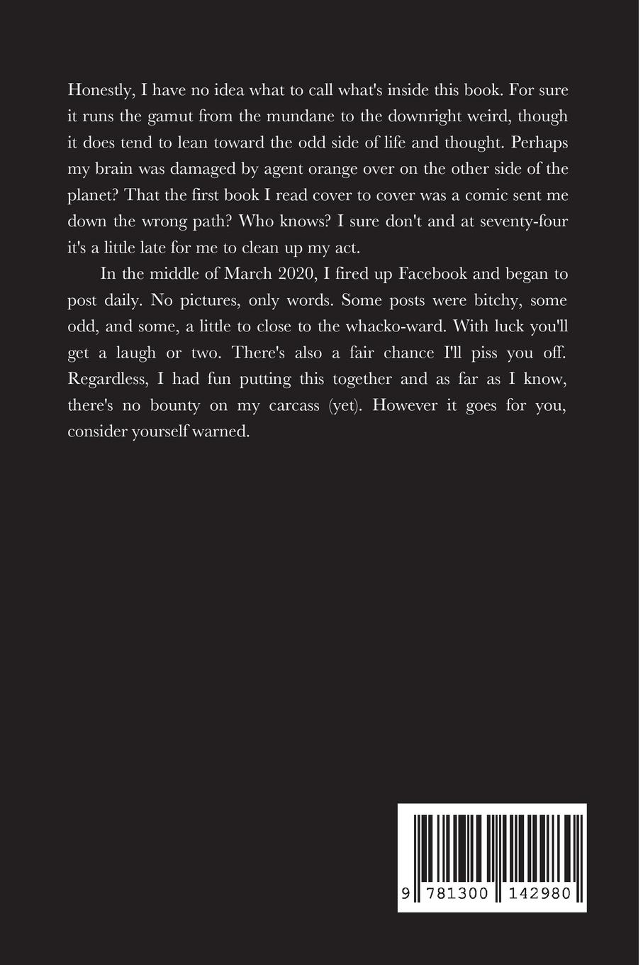 Rückseitencover Covid Chronicles