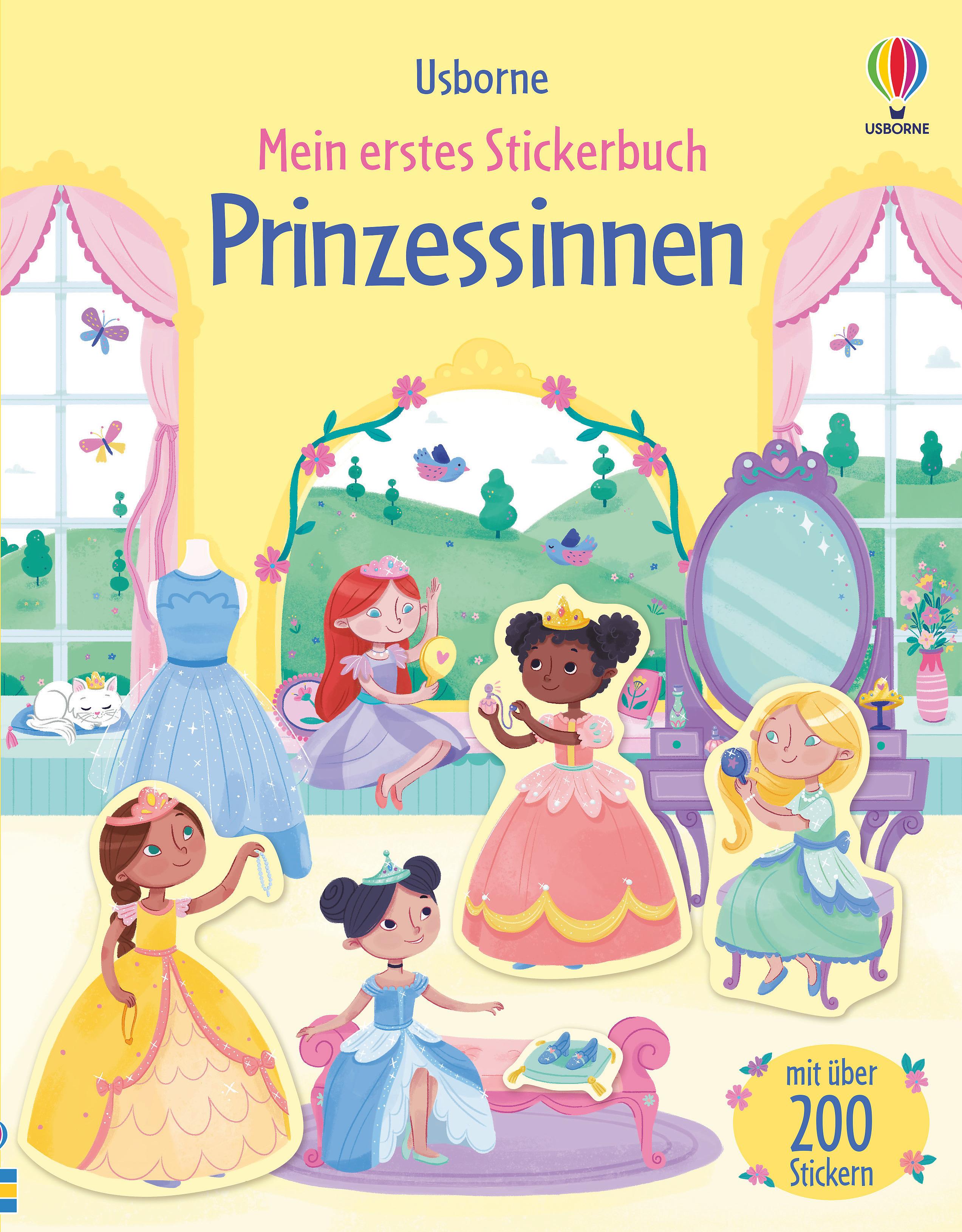 Vorderes Coverbild Mein erstes Stickerbuch: Prinzessinnen