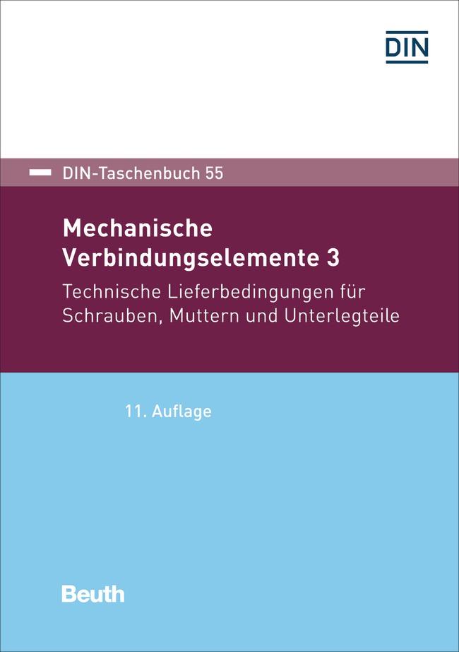 Vorderes Coverbild Mechanische Verbindungselemente 3