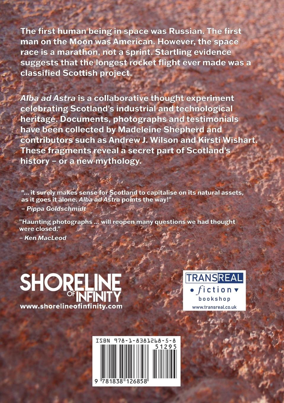 Rückseitencover Alba ad Astra - Scotland's forgotten history of space exploration