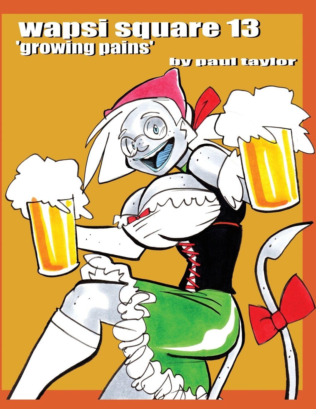 Vorderes Coverbild Wapsi Square 13 "growing pains"