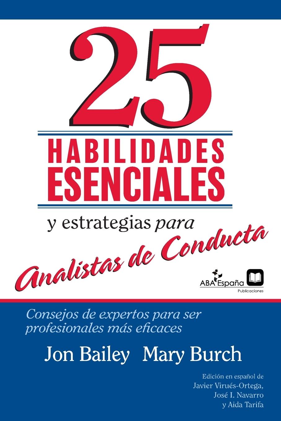 Vorderes Coverbild 25 Habilidades esenciales y estrategias para analistas de conducta