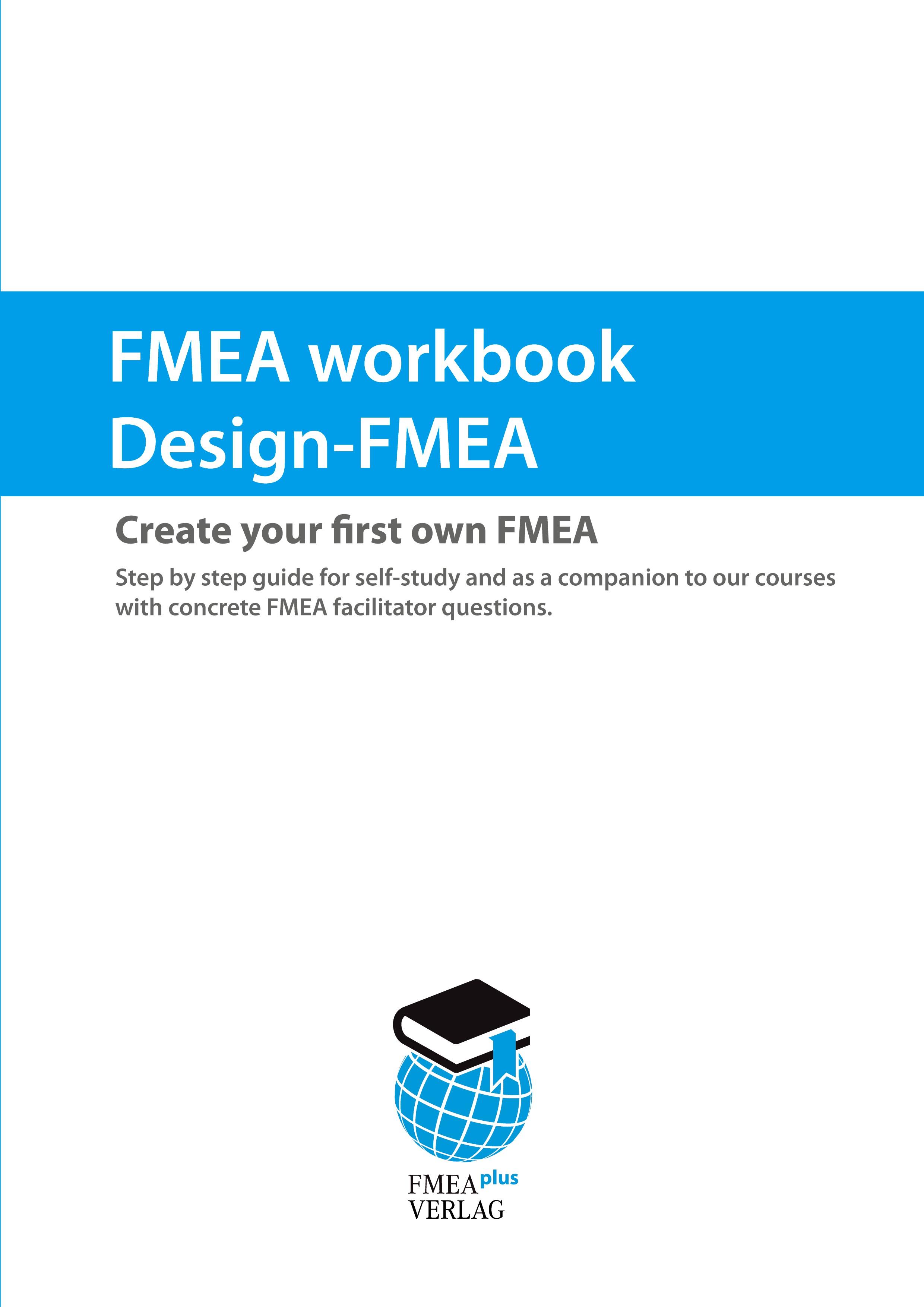 Vorderes Coverbild FMEA workbook Design-FMEA