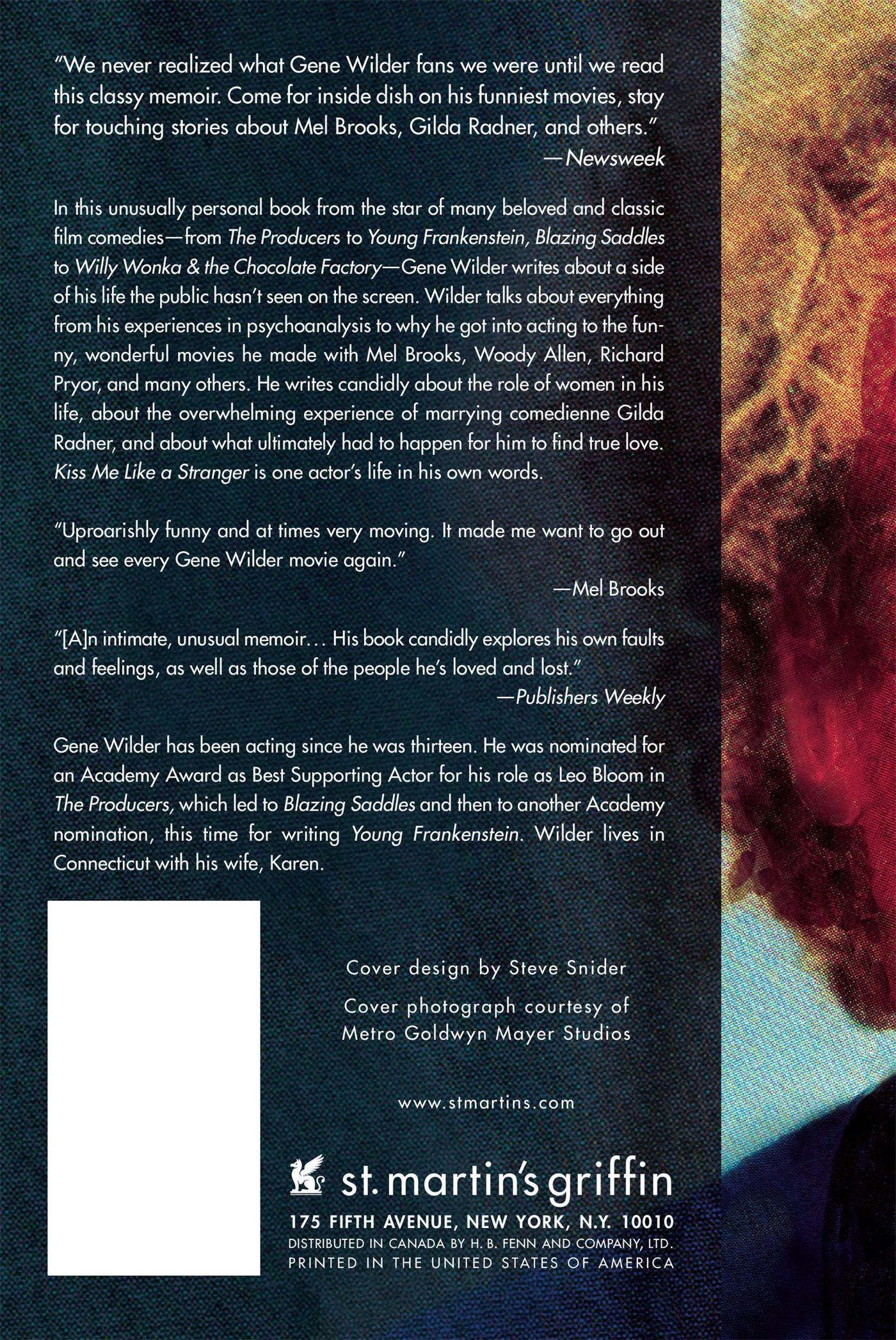 Rückseitencover Kiss Me Like a Stranger