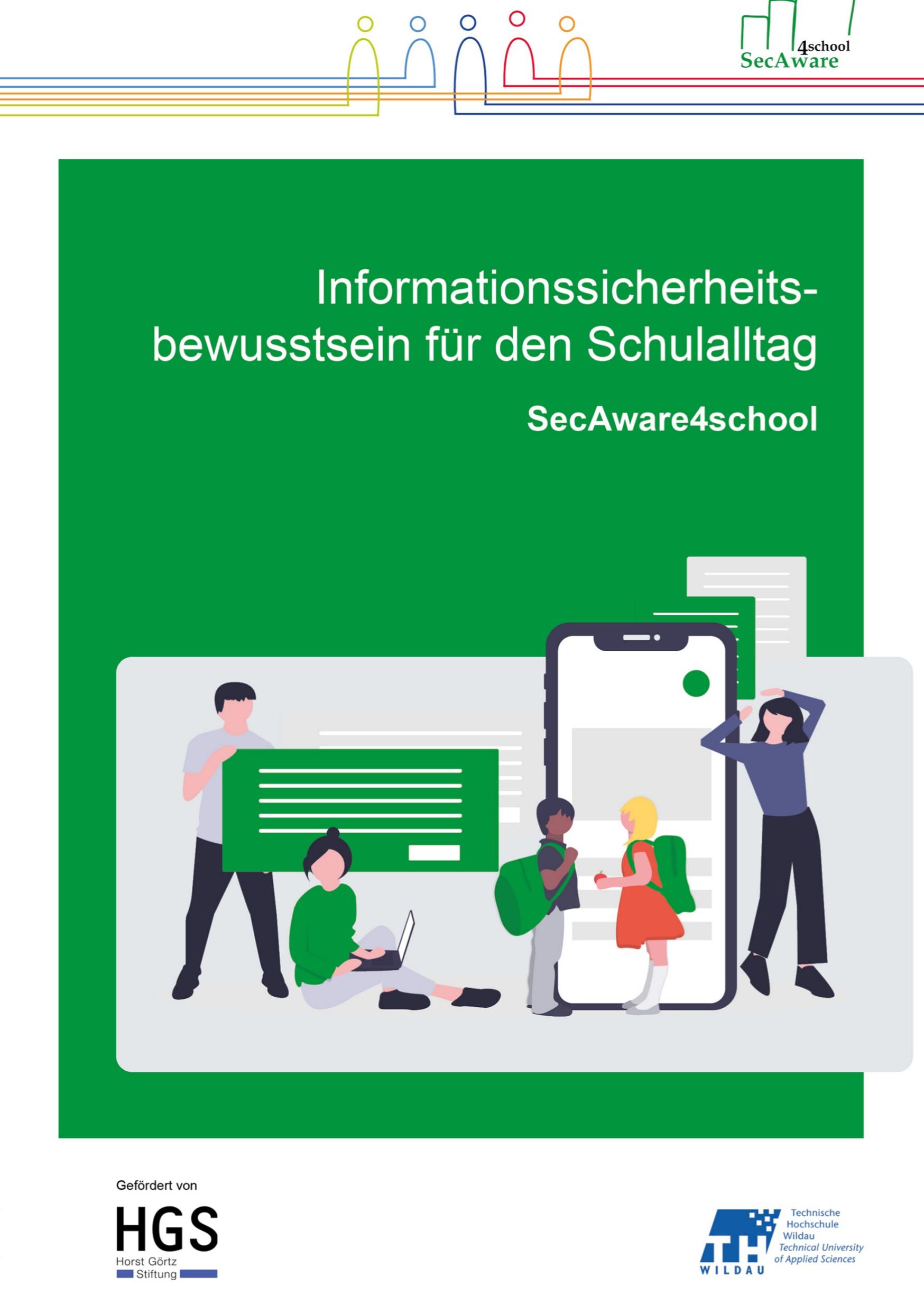 Vorderes Coverbild Informationssicherheitsbewusstsein für den Schulalltag