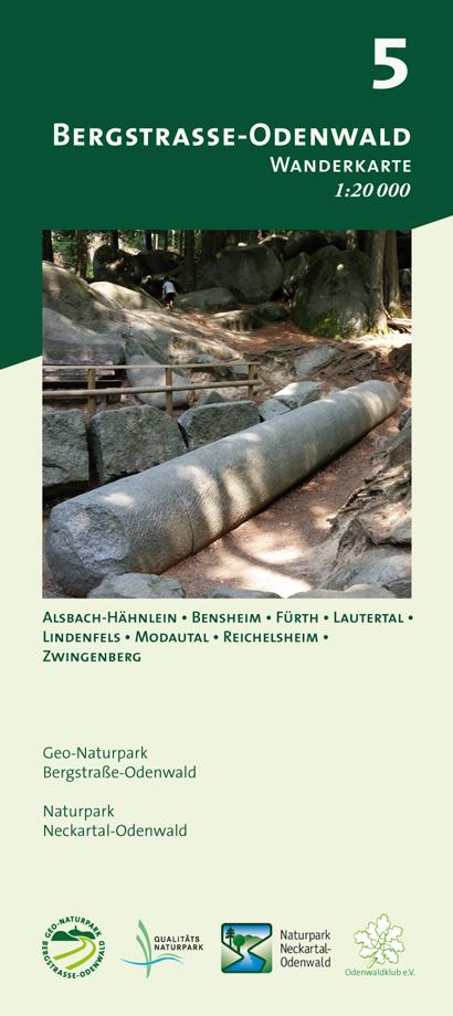 Vorderes Coverbild Blatt 5, Bergstraße-Odenwald