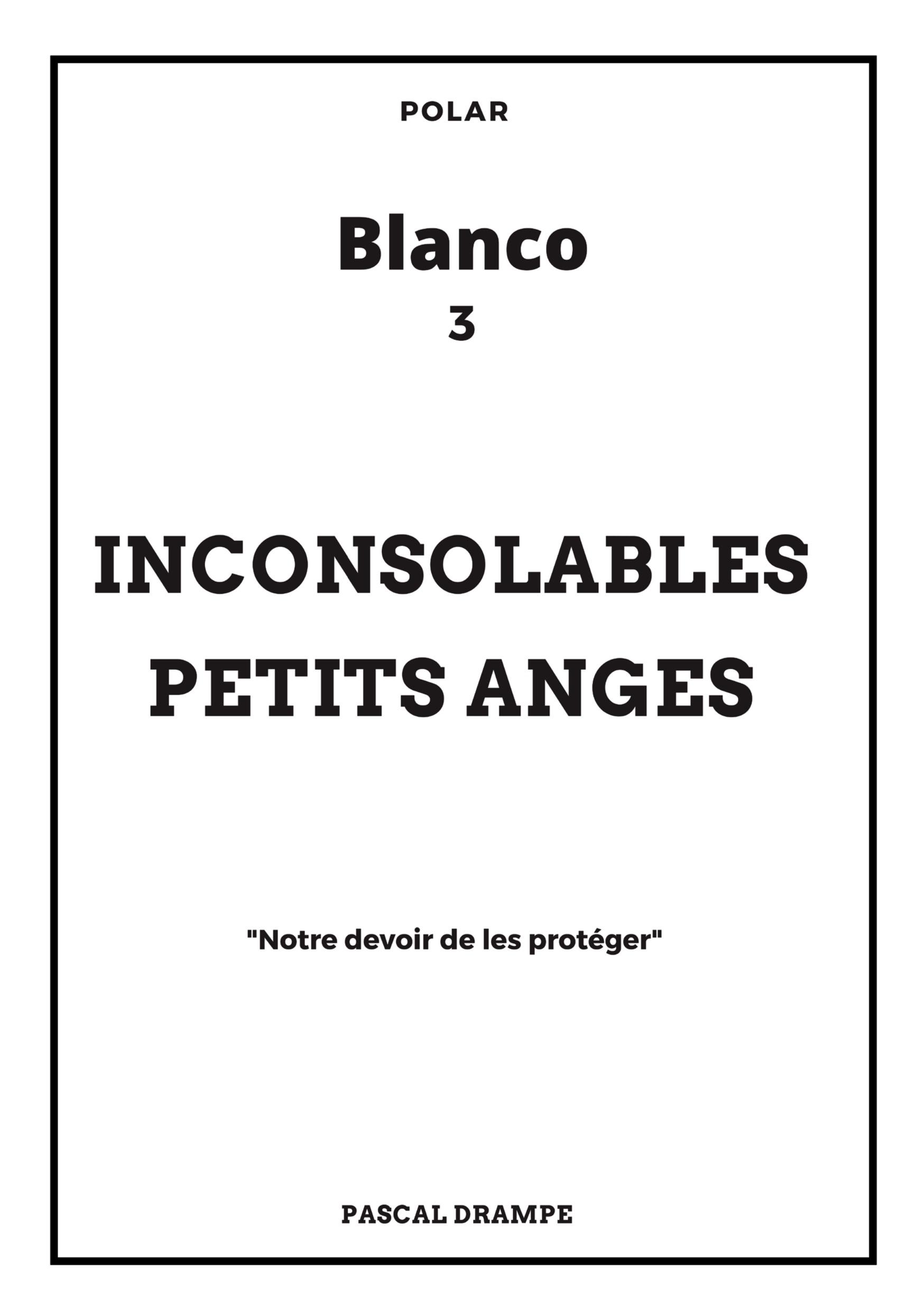 Vorderes Coverbild Inconsolables petits anges