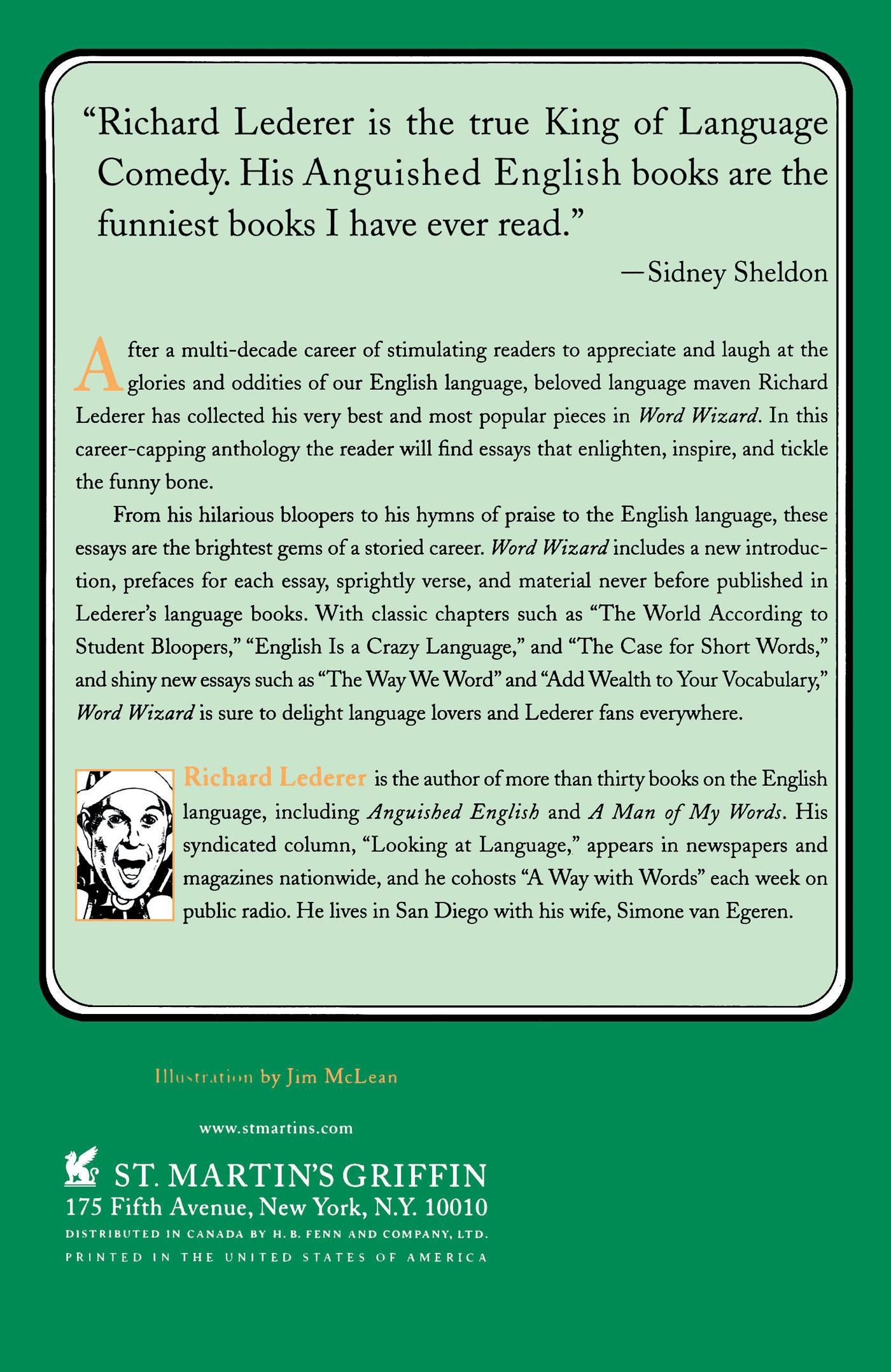 Rückseitencover Word Wizard