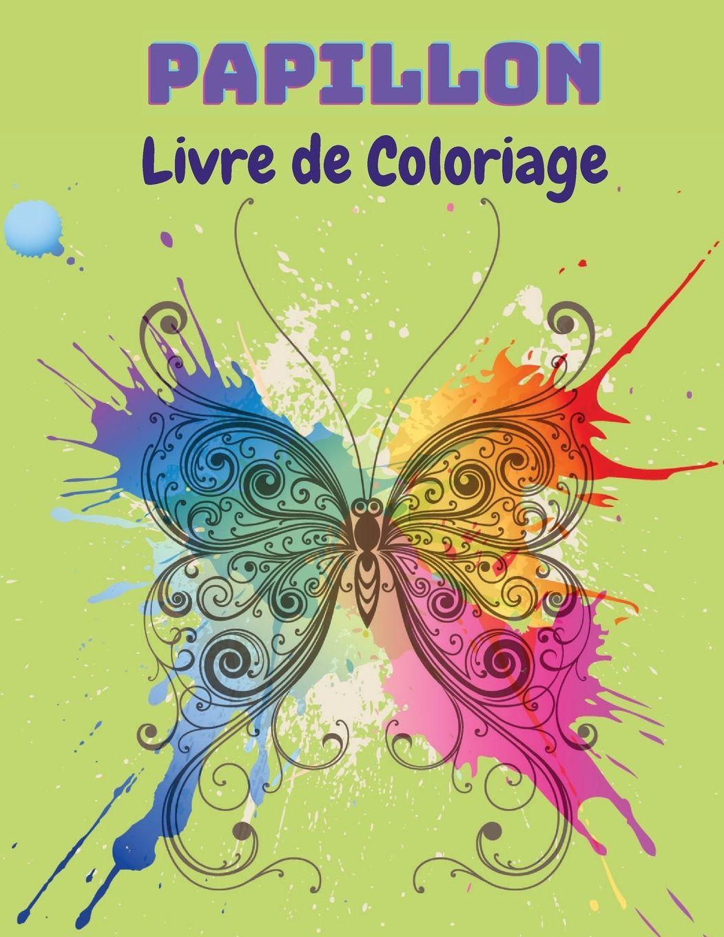 Vorderes Coverbild Papillon Livre de Coloriage