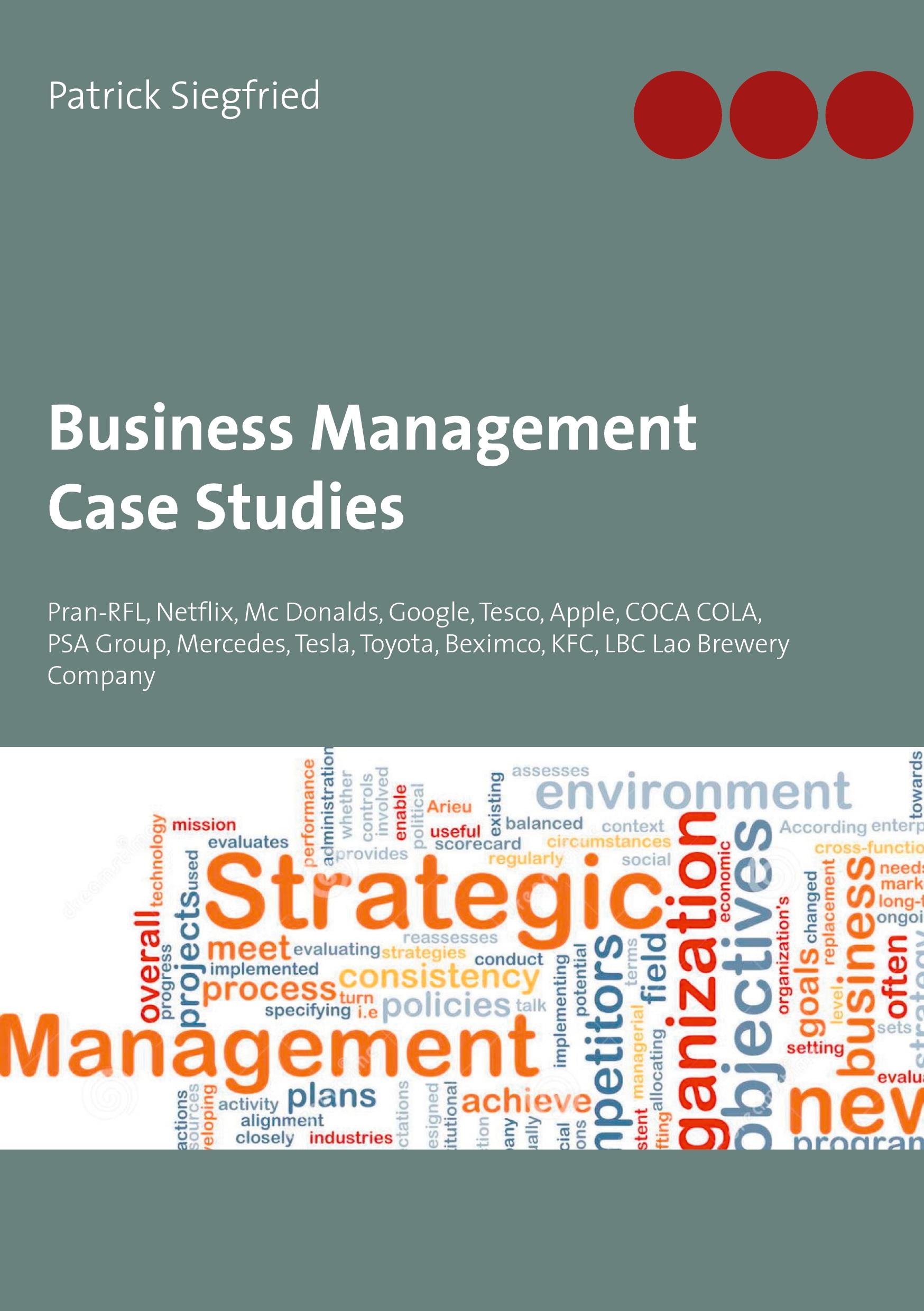 Vorderes Coverbild Business Management Case Studies