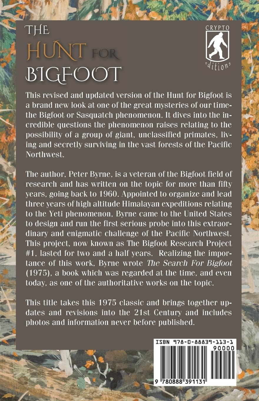 Rückseitencover The Hunt for Bigfoot